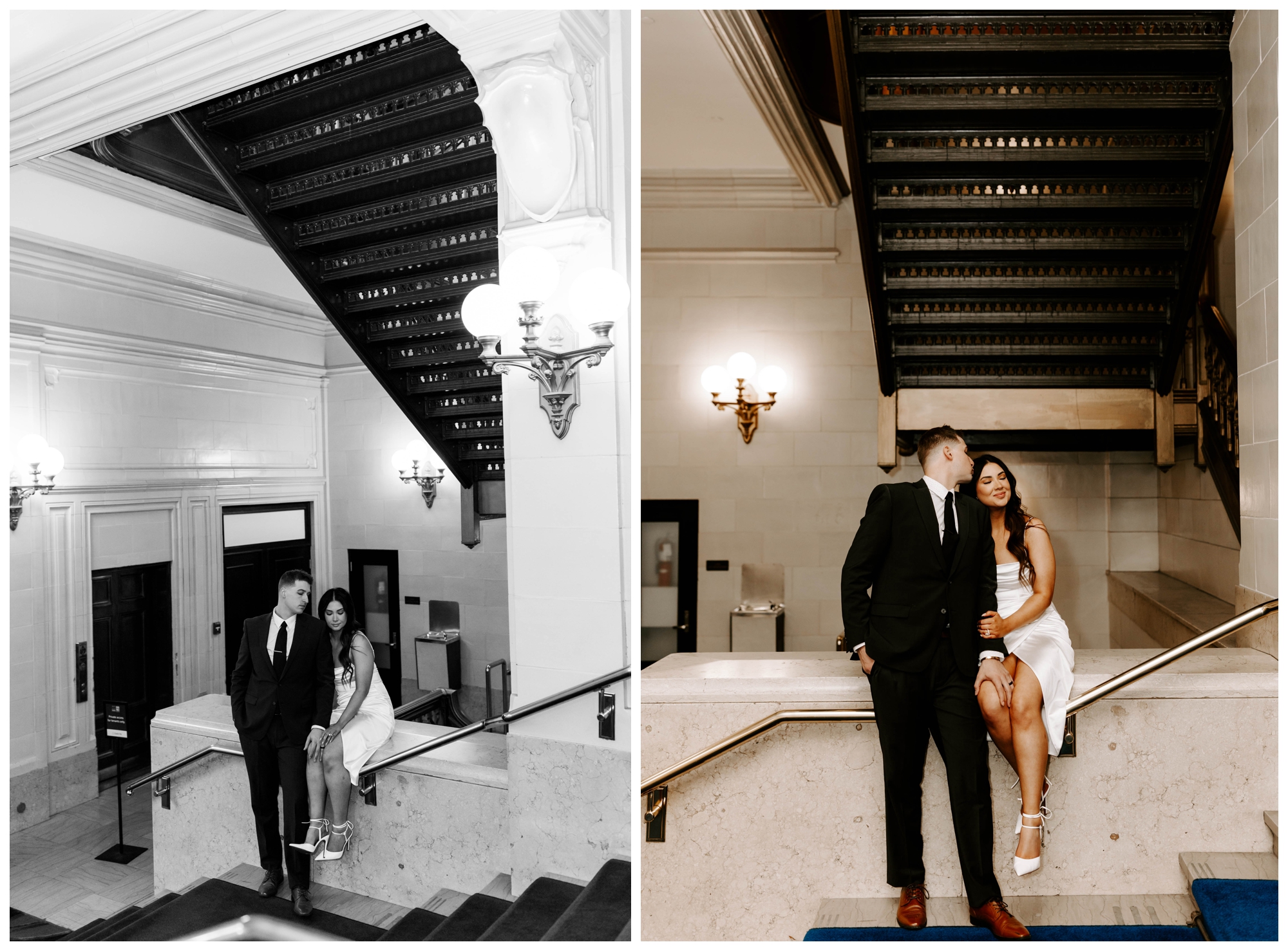 Union Trust Building Pittsburgh wedding photos by Rachel Wehan Photography