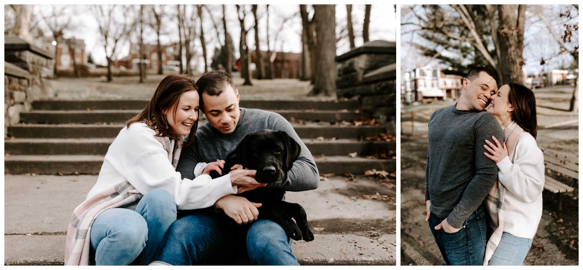 arsenal park pittsburgh engagement session