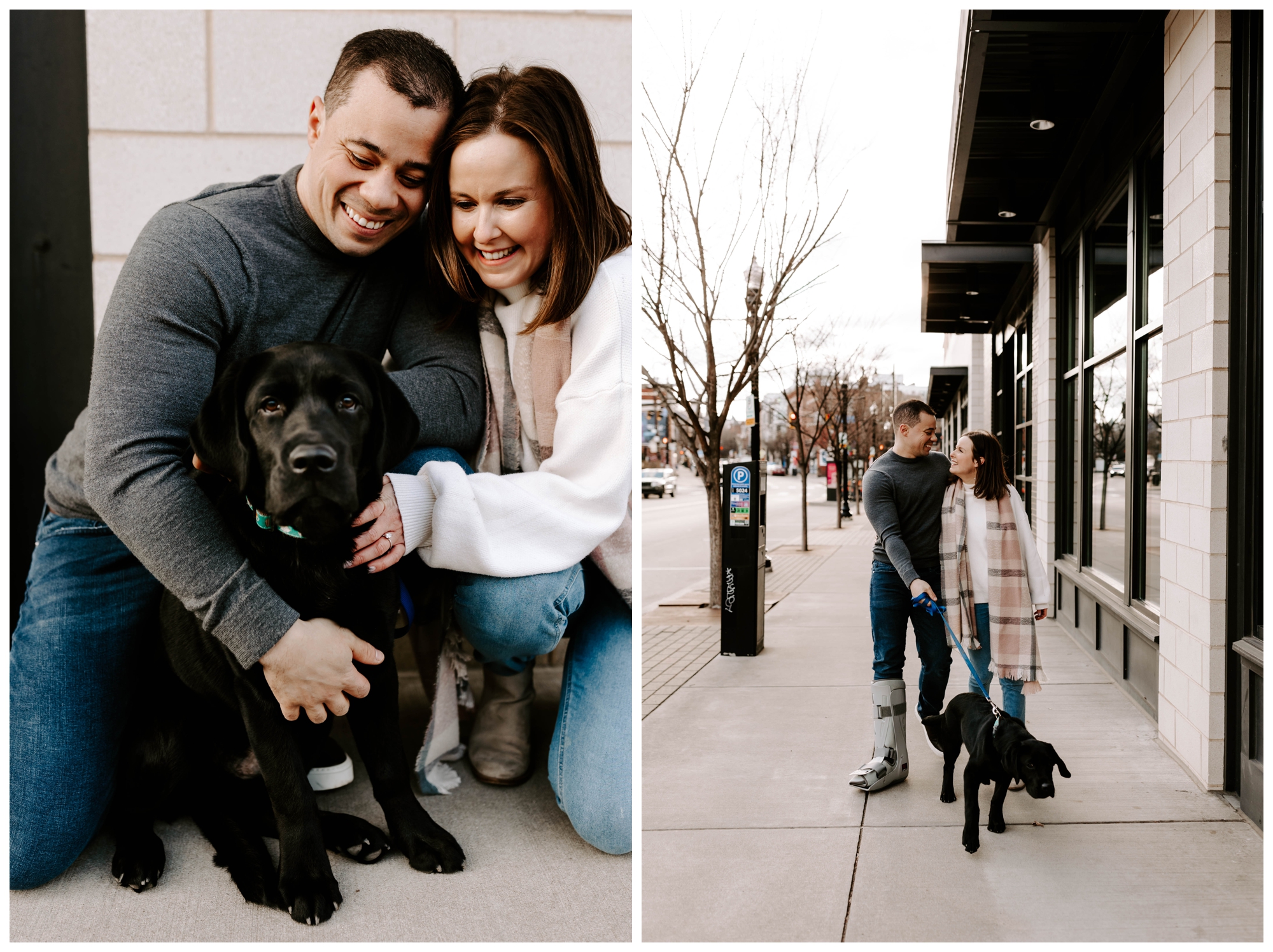 The Strip District Pittsburgh engagement photos