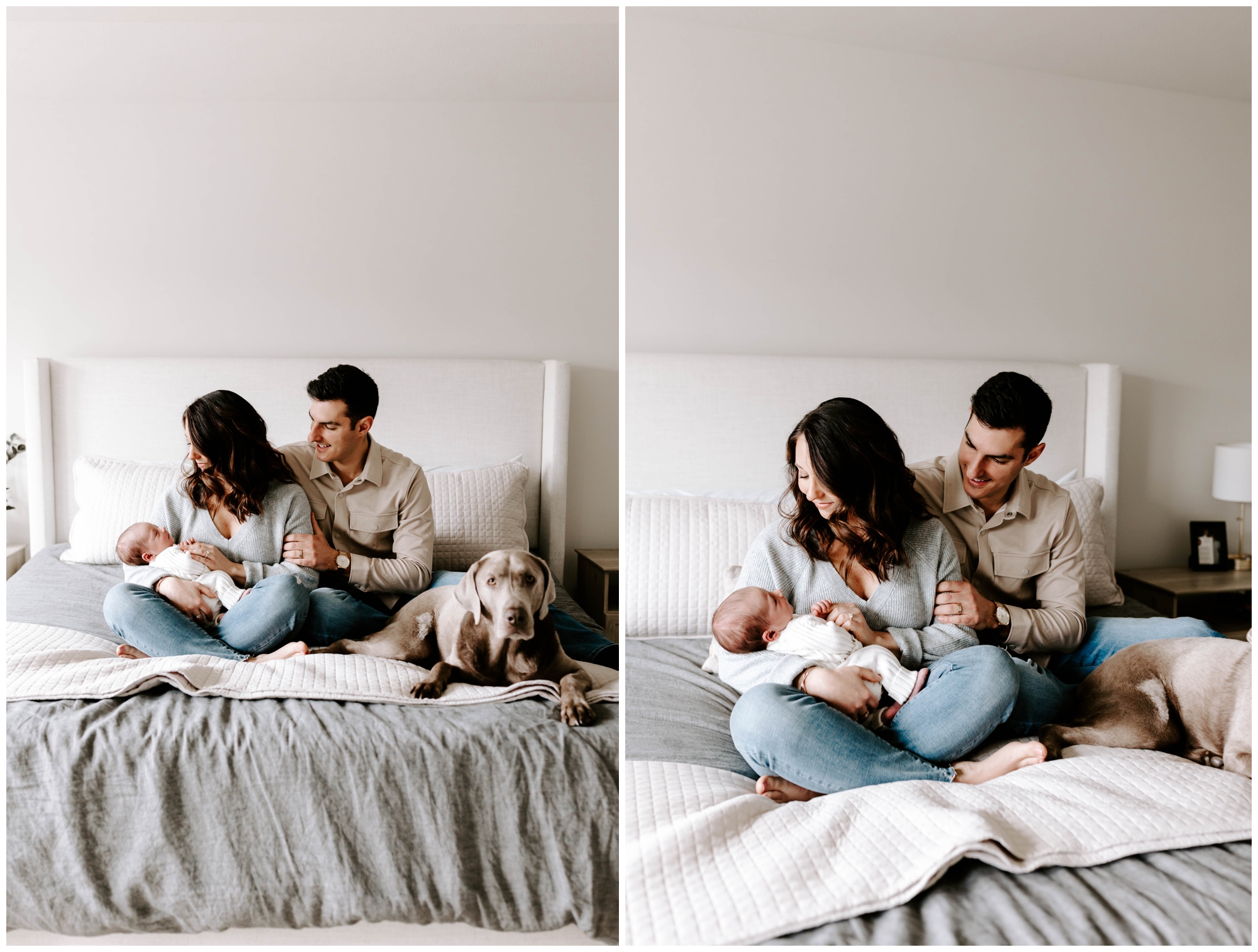 in-home newborn photography session Pittsburgh