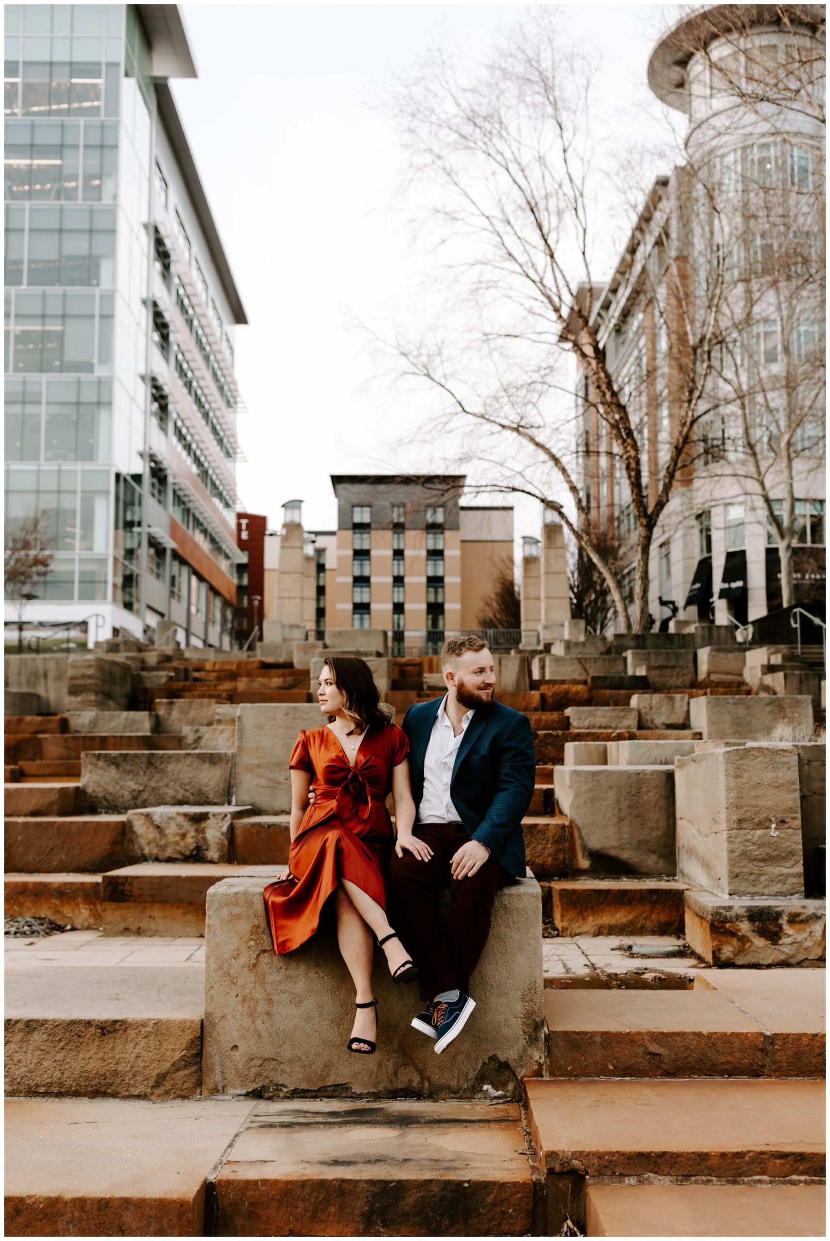 North Shore Pittsburgh engagement photos