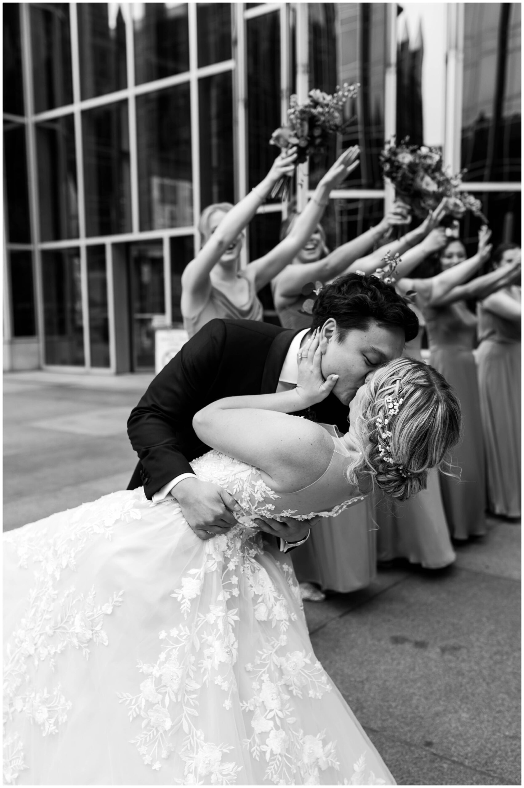 PPG Place Pittsburgh wedding