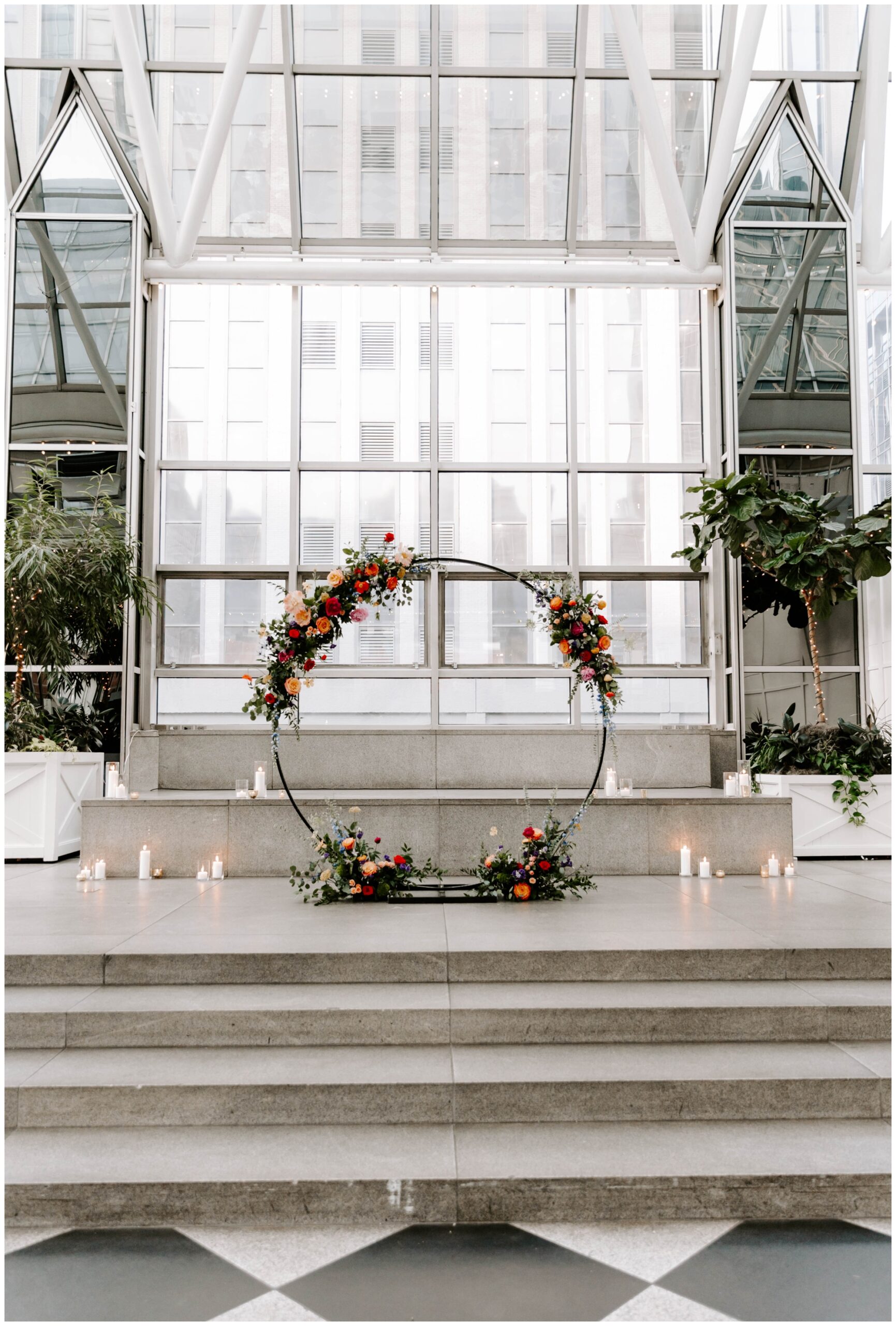 greenhouse wedding venues Pittsburgh; PPG Wintergarden