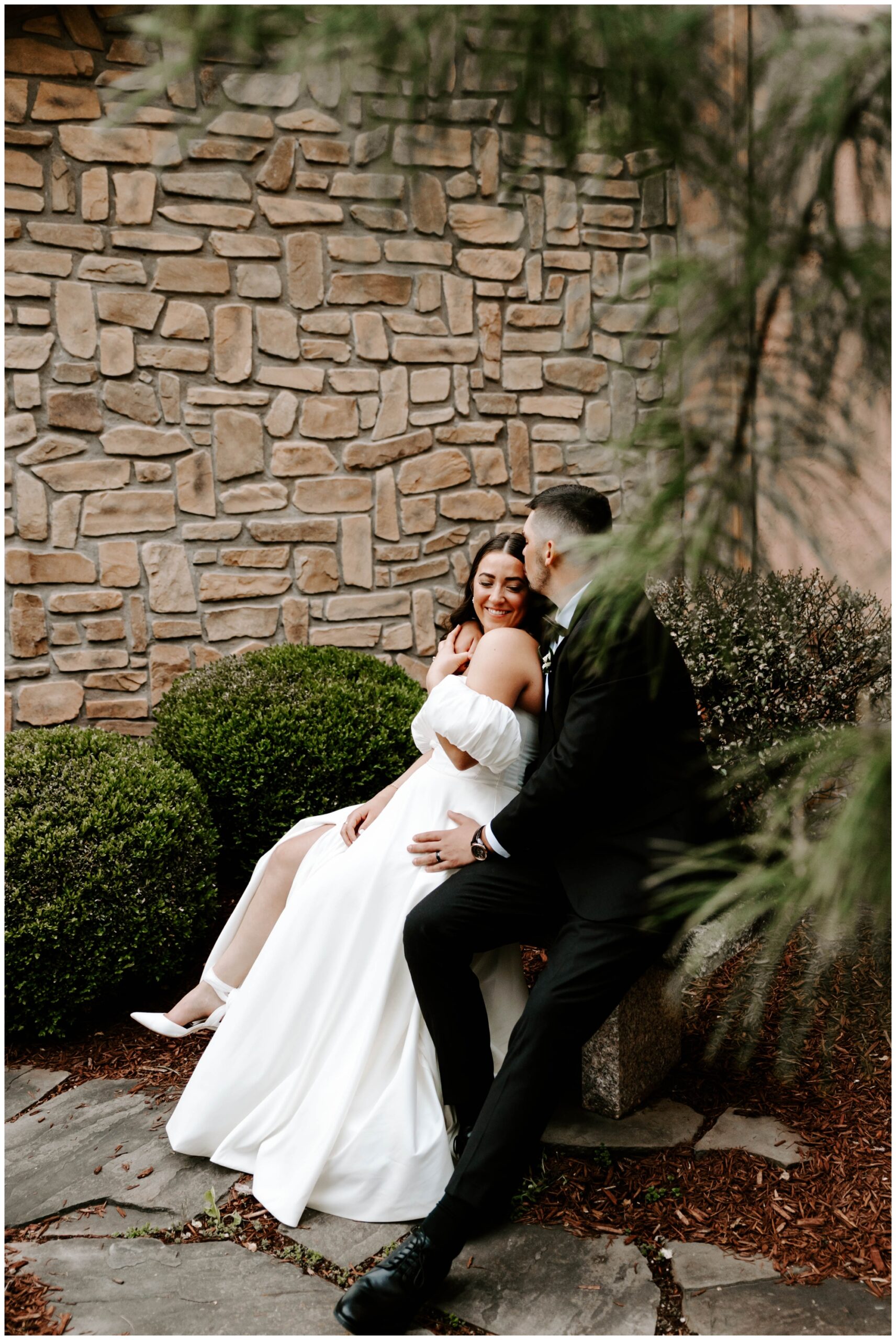 wedding day bride and groom portraits; Bella Sera by Greco's Pittsburgh