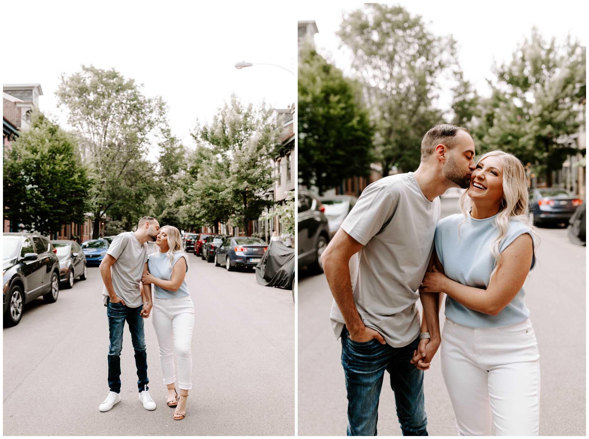 engagement photos at War Streets Brewery Pittsburgh by Rachel Wehan Photography