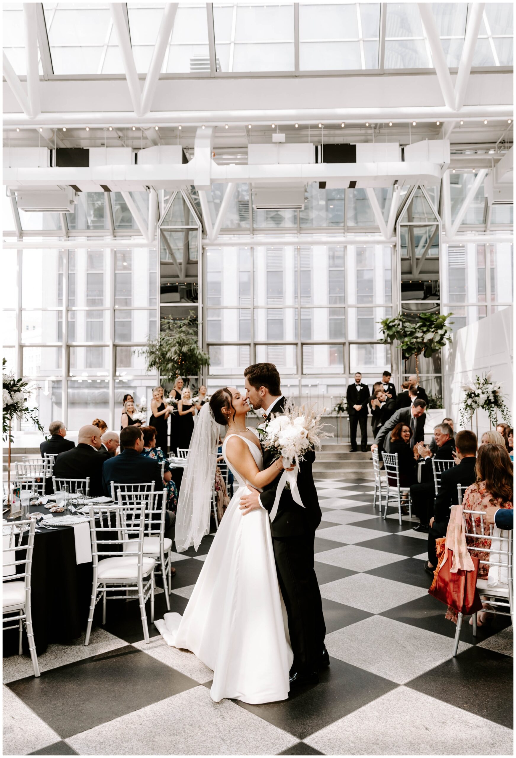 The Wintergarden at PPG Place Pittsburgh wedding