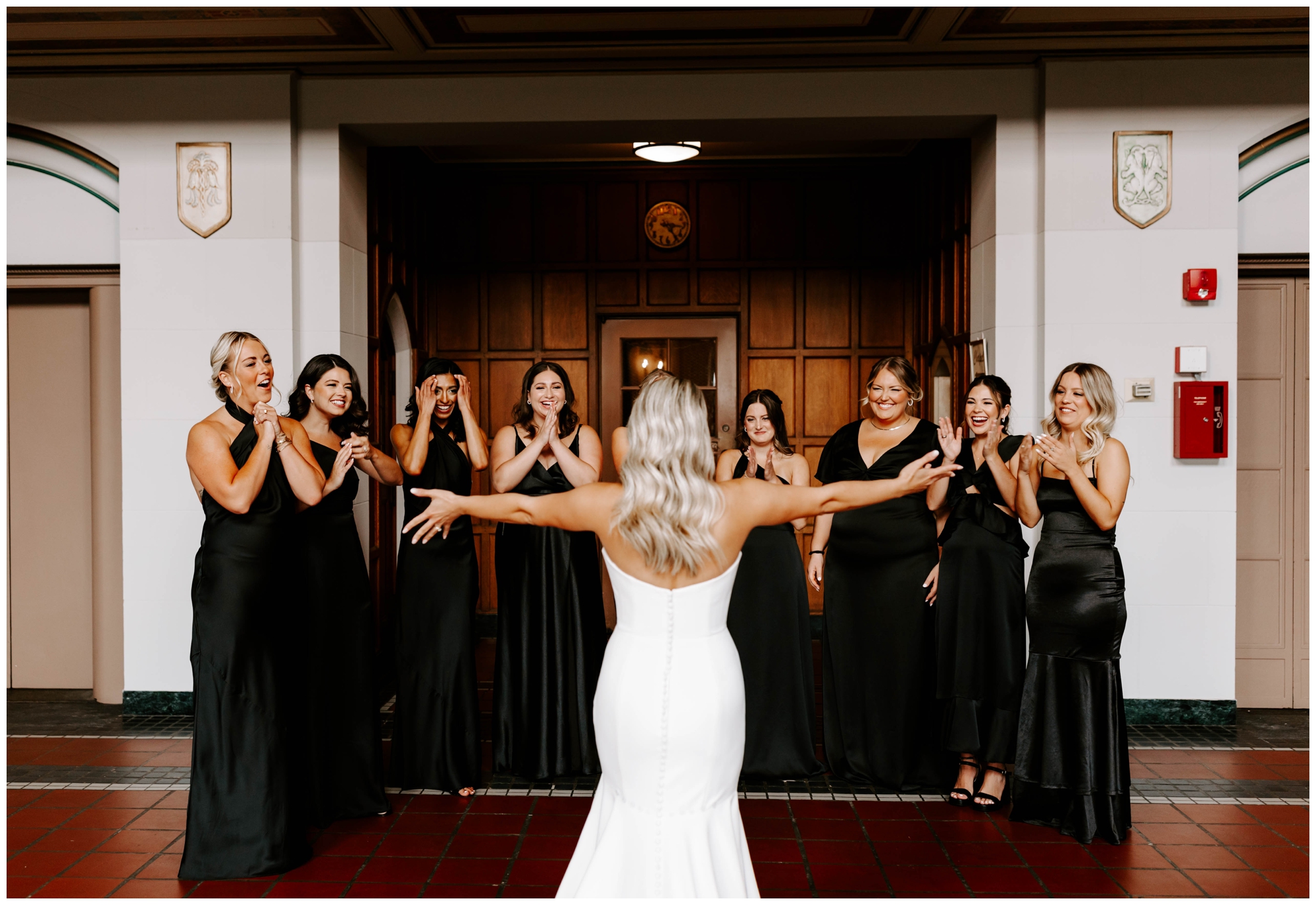 weddings at Detroit's Masonic Temple, photographed by Rachel Wehan Photography