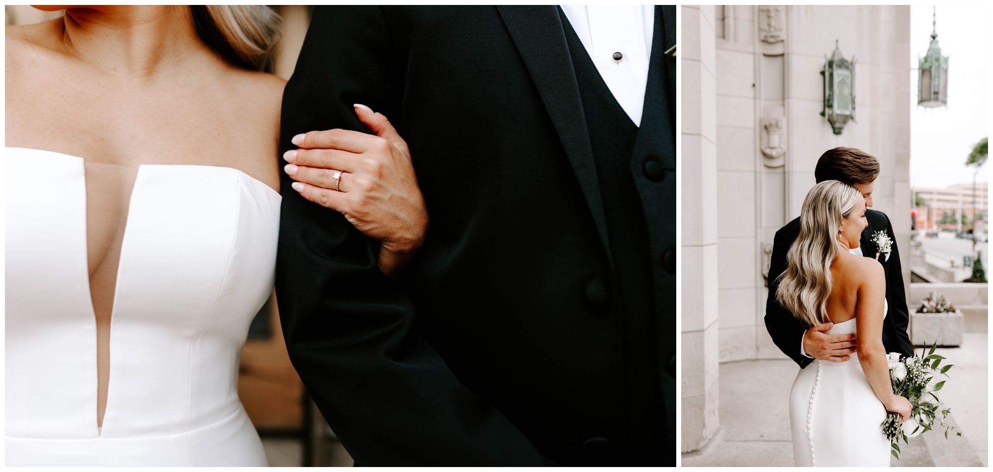 weddings at Detroit's Masonic Temple, photographed by Rachel Wehan Photography