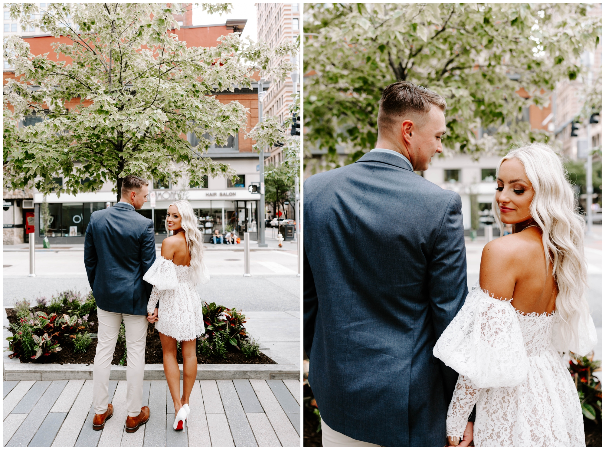 date night ideas pittsburgh pa; downtown Pittsburgh engagement photos