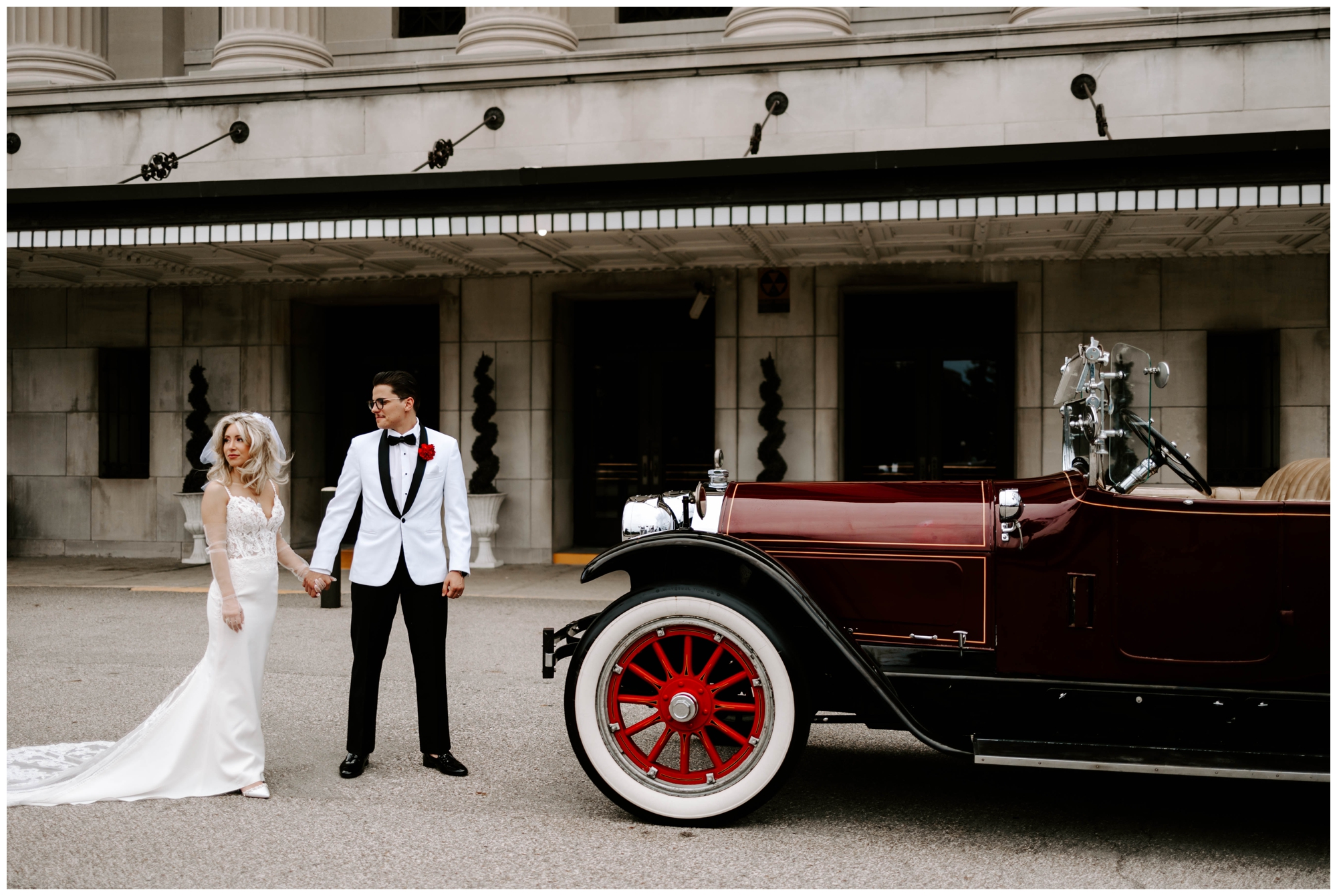 Old Hollywood Glamour Wedding photographed by Rachel Wehan Photography