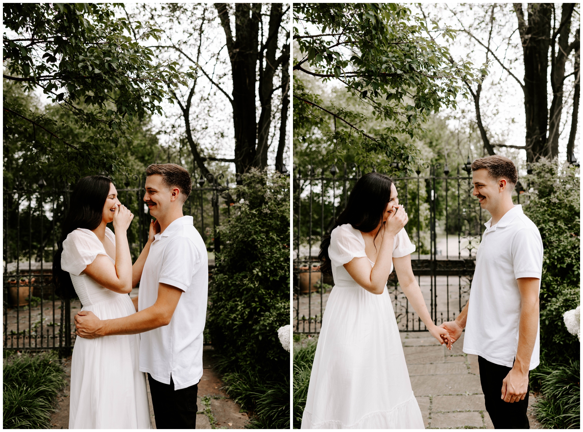 how to style engagement photo dresses