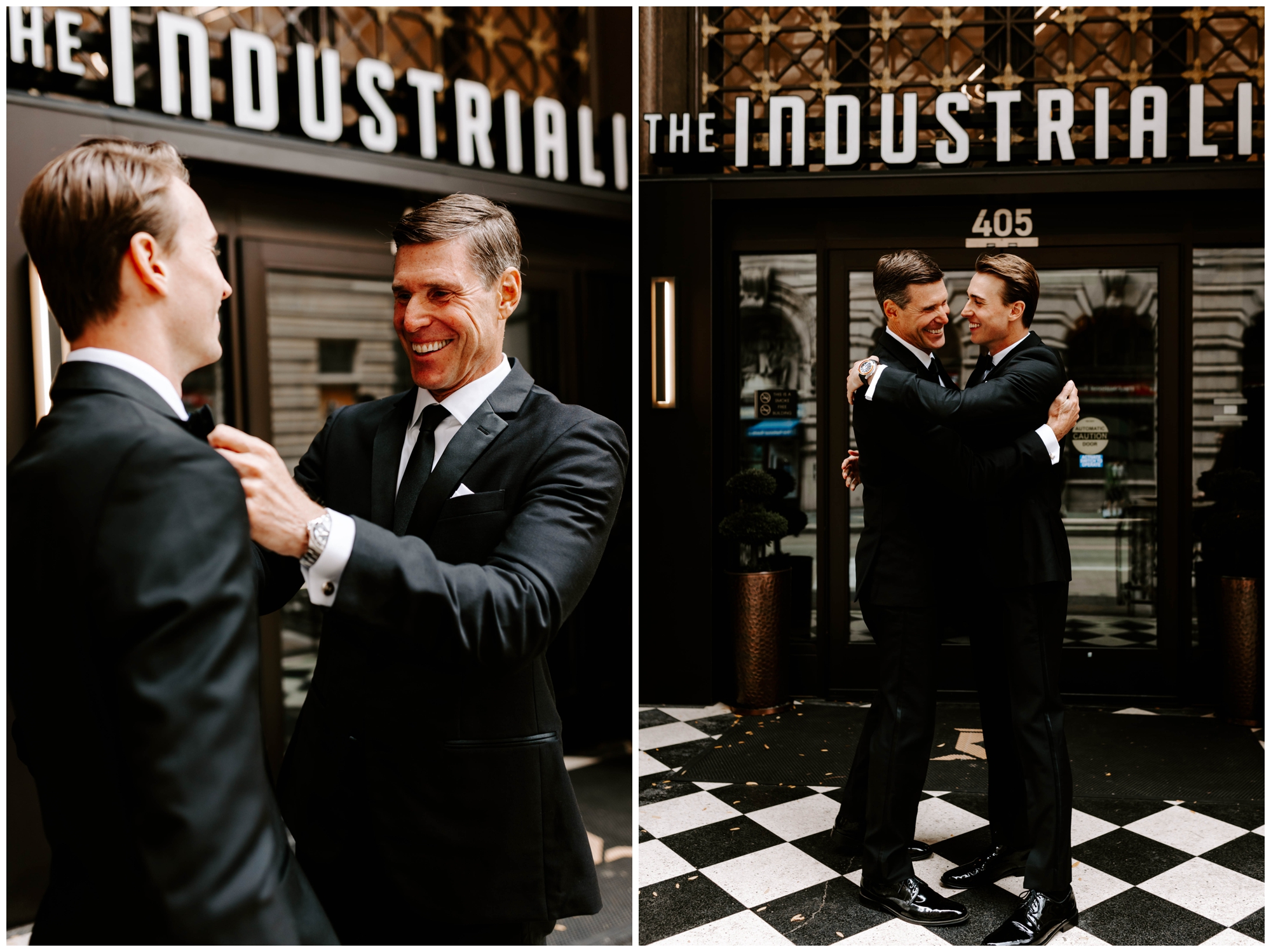 wedding portraits at The Industrialist Pittsburgh