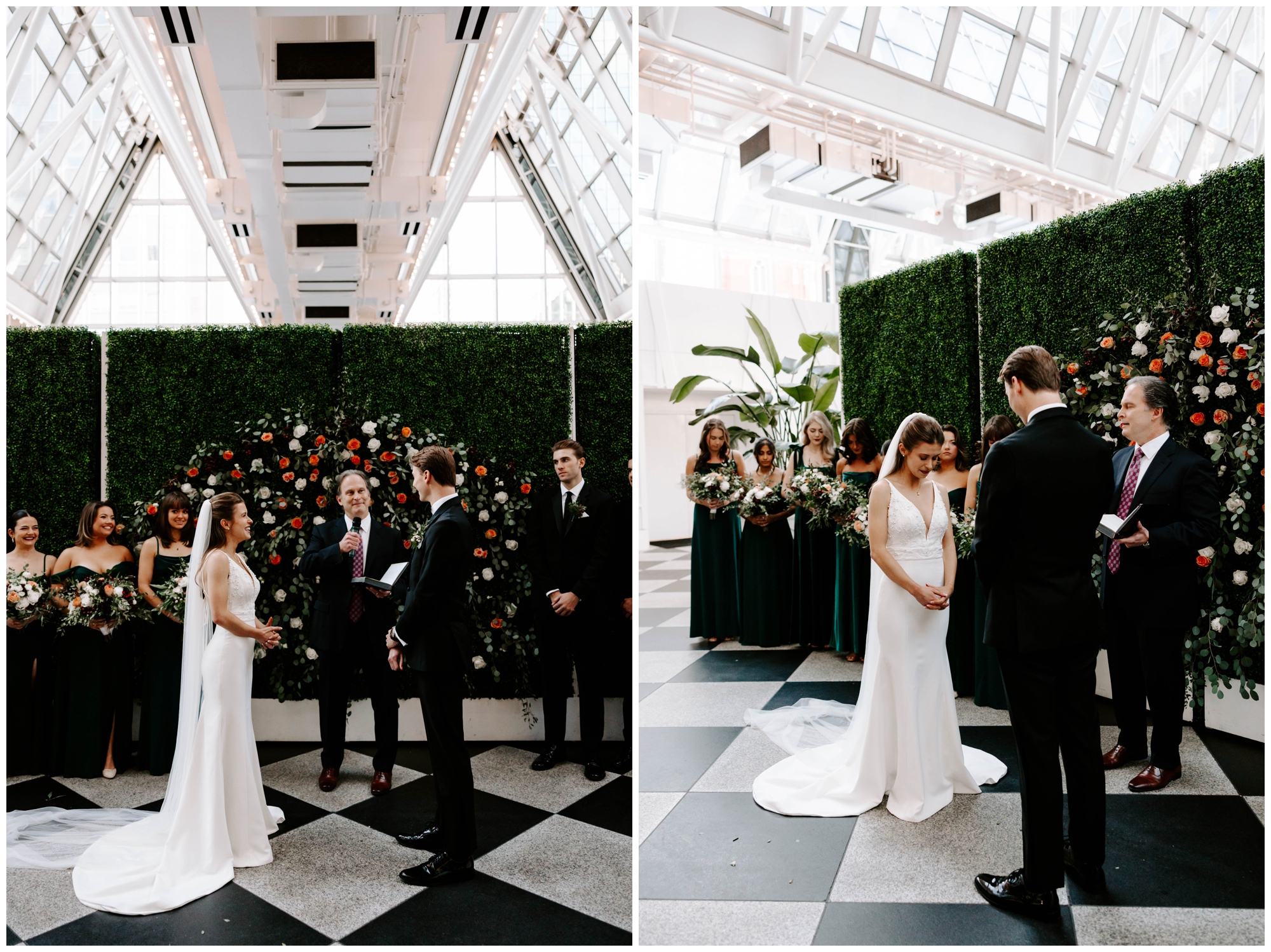 elegant minimalist wedding