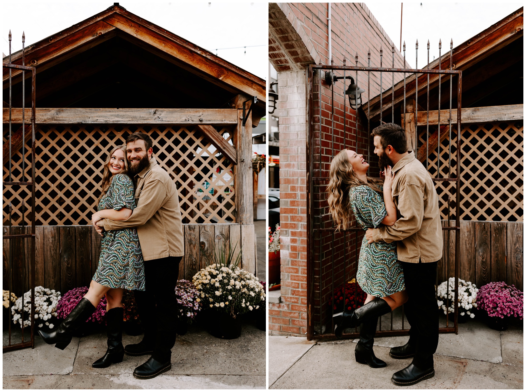 pittsburgh engagement photos at the Strip District