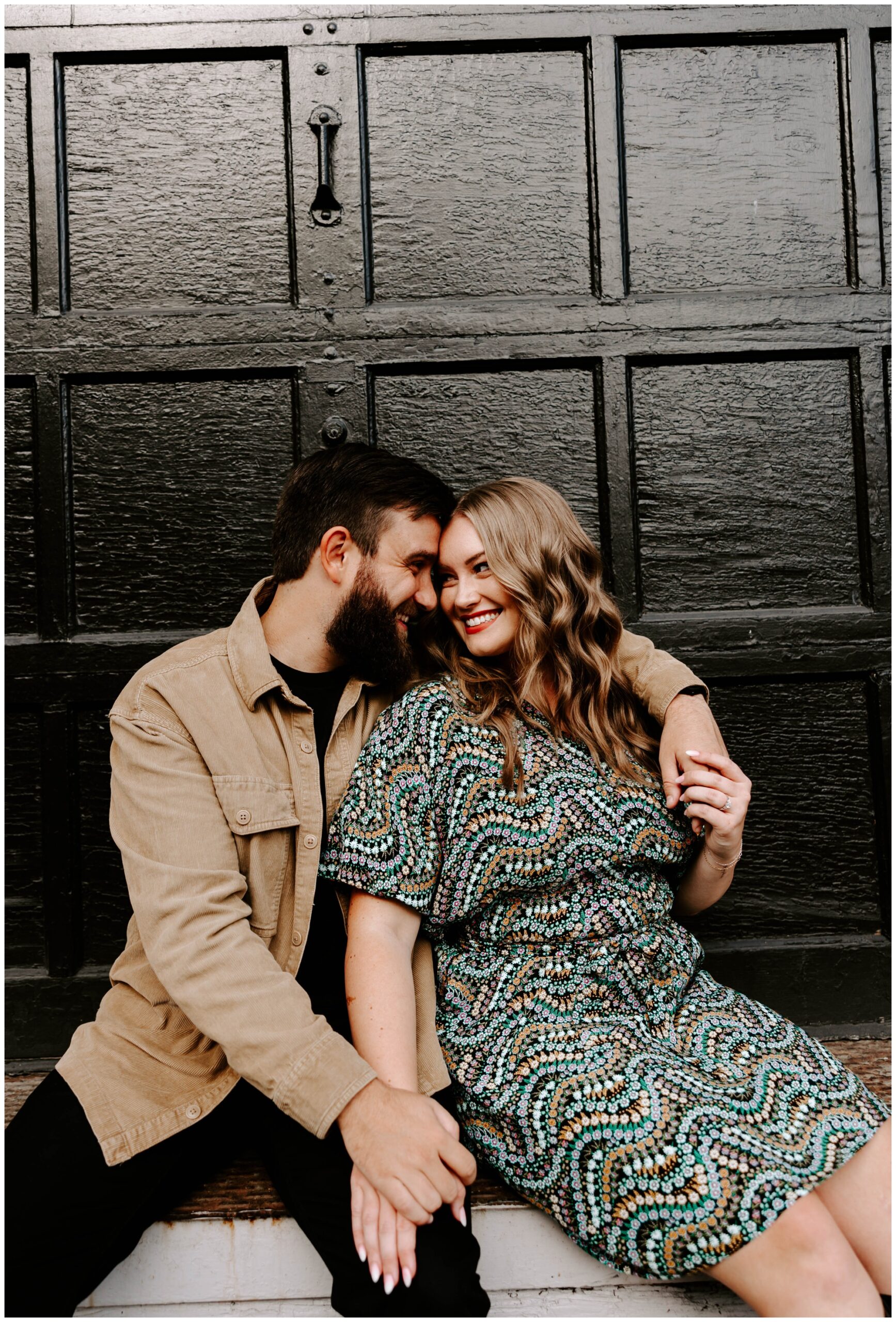 pittsburgh engagement photos at the Strip District