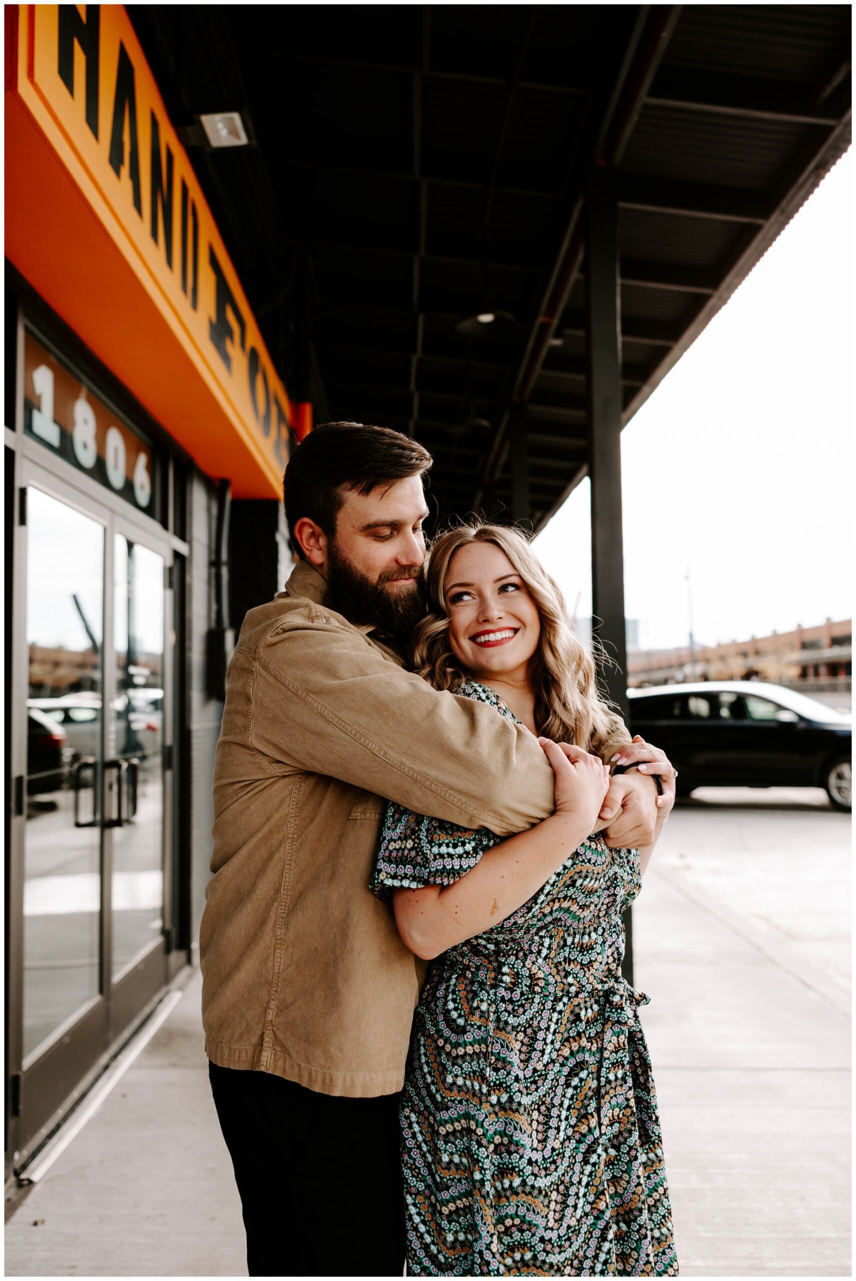 pittsburgh engagement photos at the Strip District