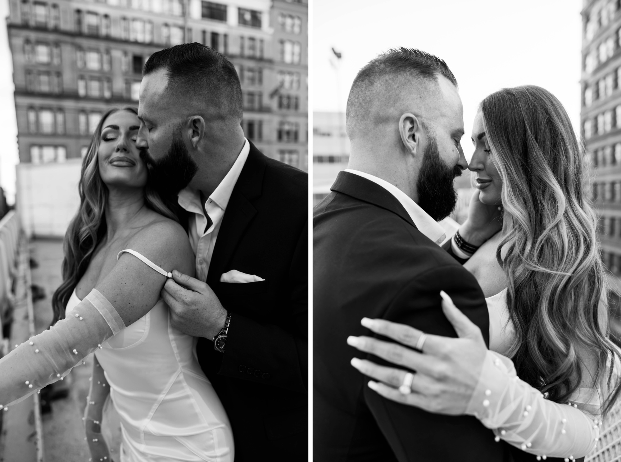 romantic rooftop photos in Pittsburgh