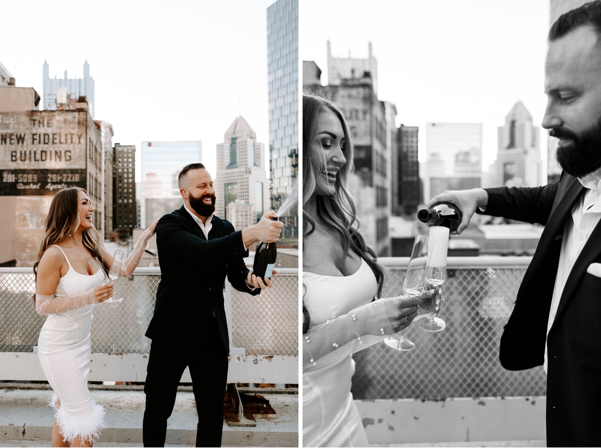 Pittsburgh rooftop photos with Rachel Wehan Photography