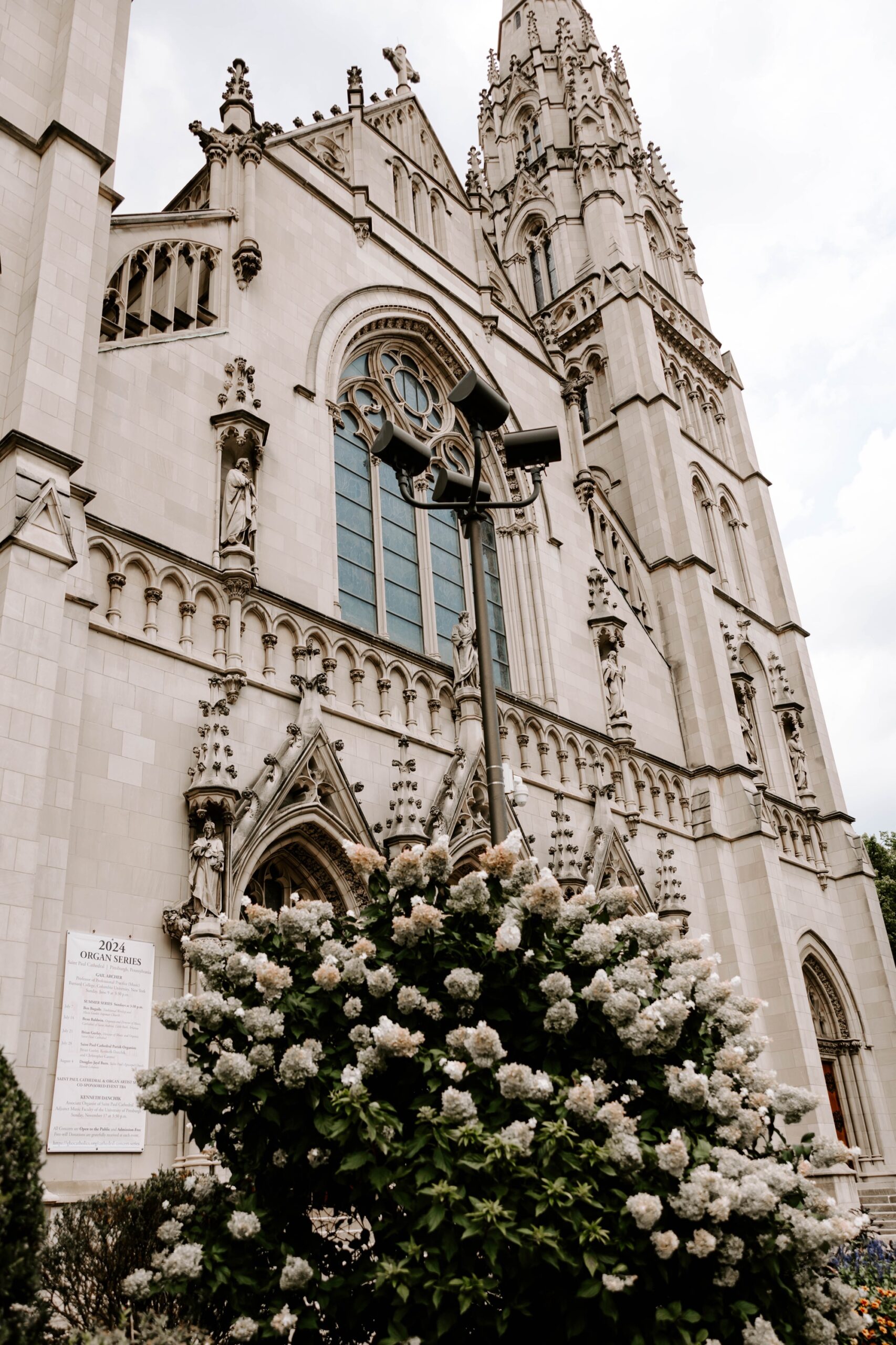 wedding at St. Paul Cathedral Pittsburgh