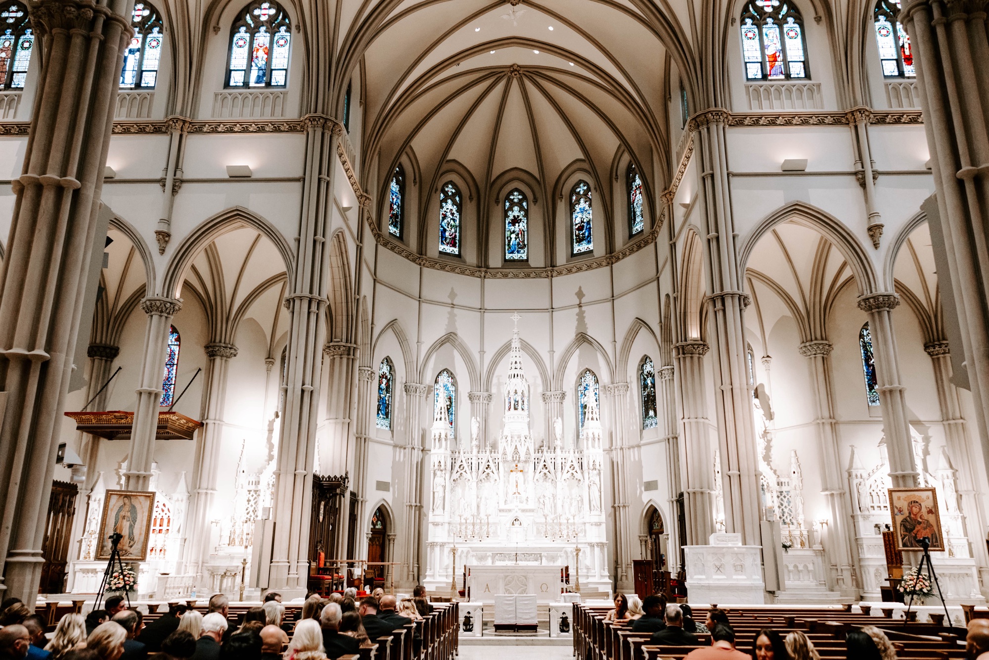 wedding at St. Paul Cathedral Pittsburgh