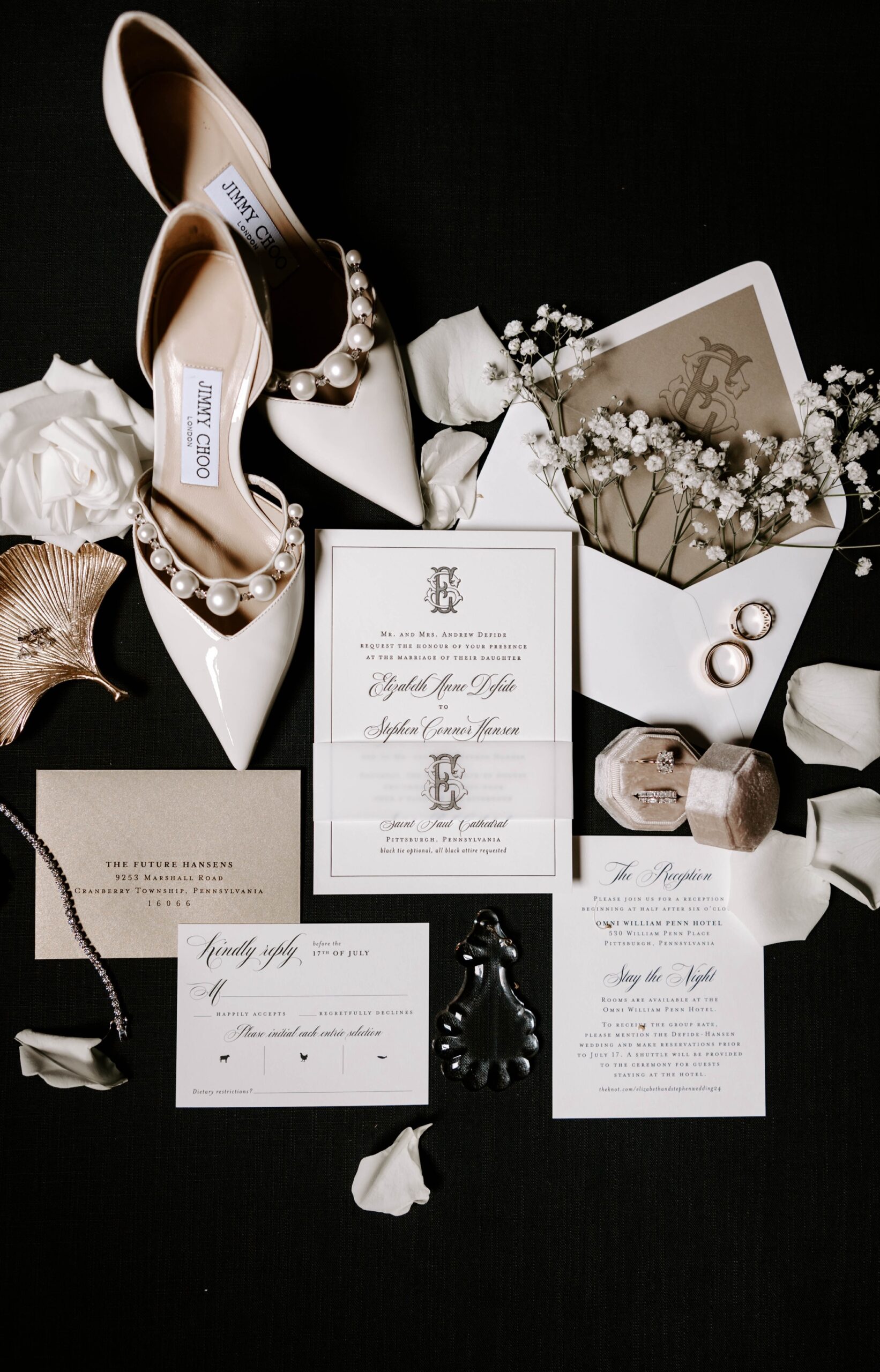 wedding invitation suite