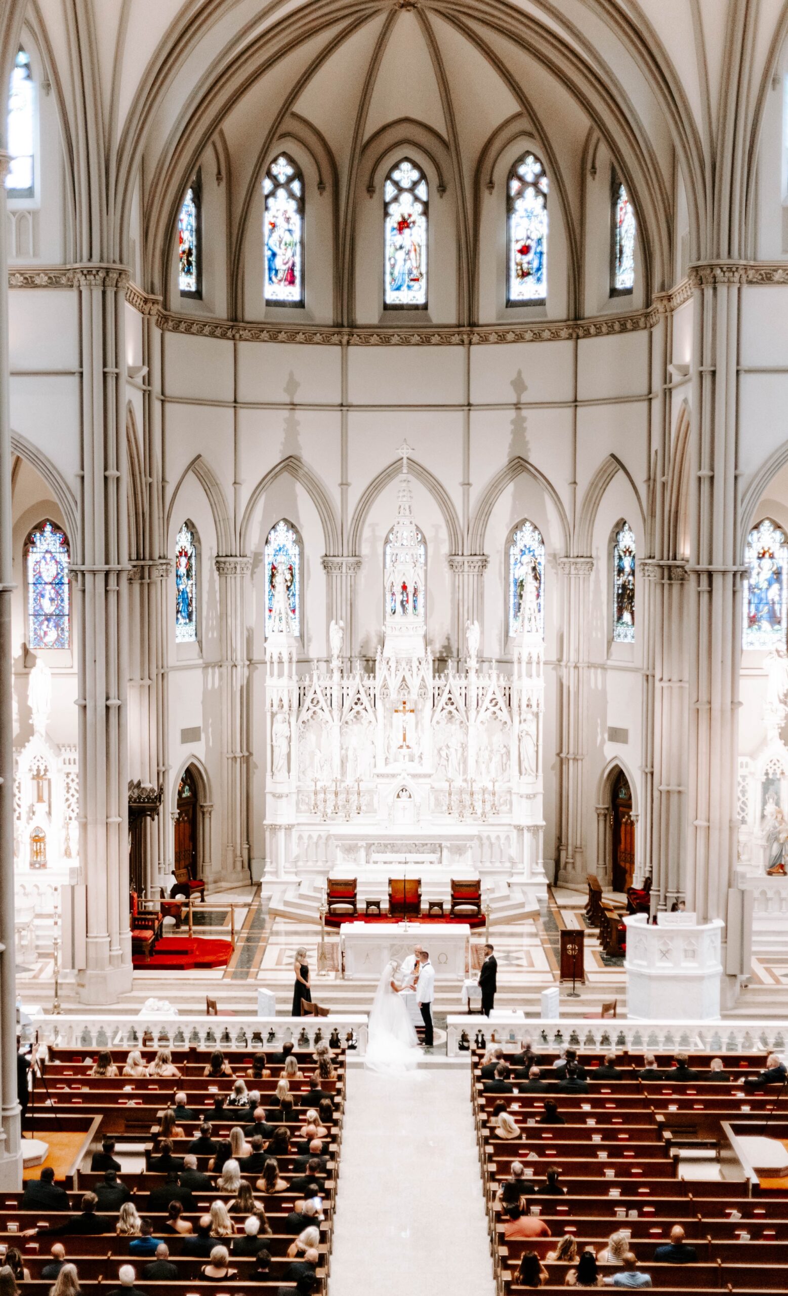 wedding at St. Paul Cathedral Pittsburgh