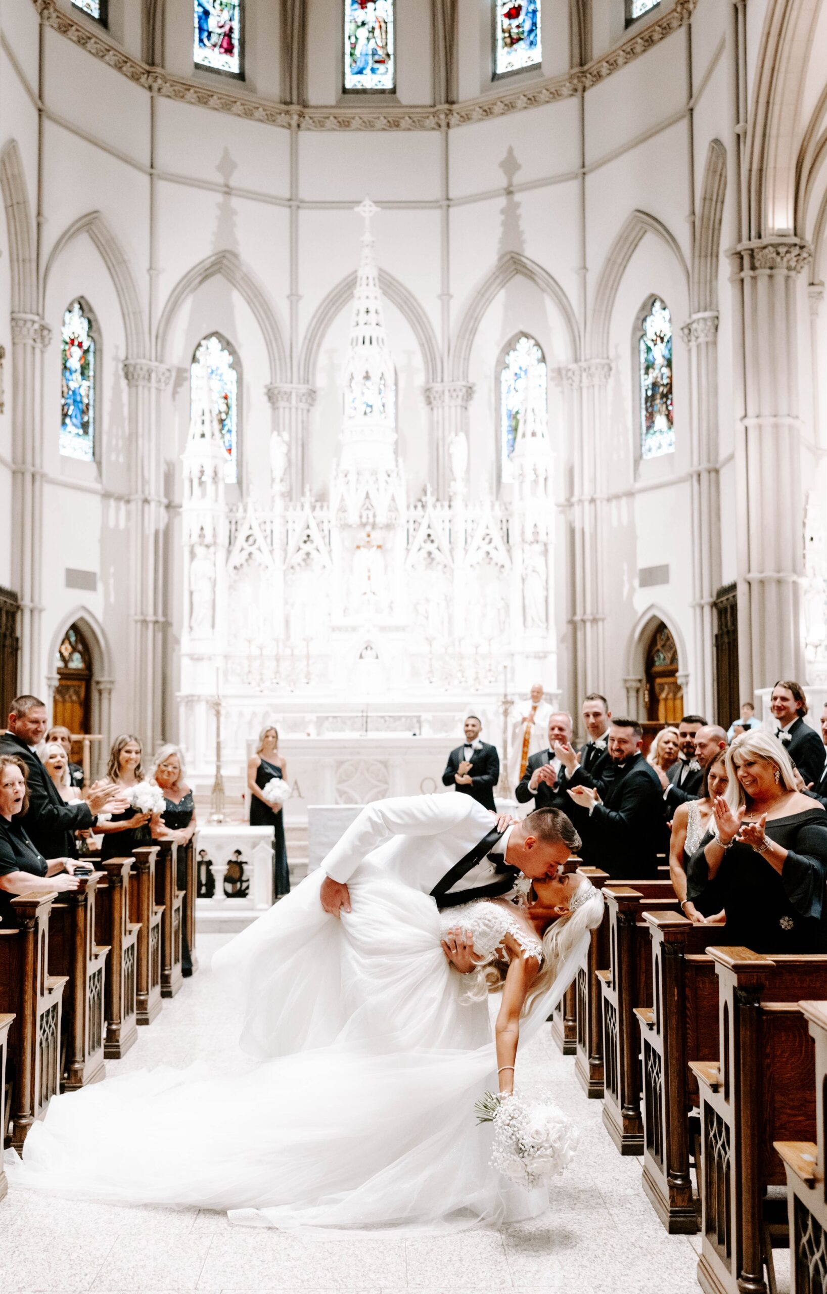 wedding at St. Paul Cathedral Pittsburgh