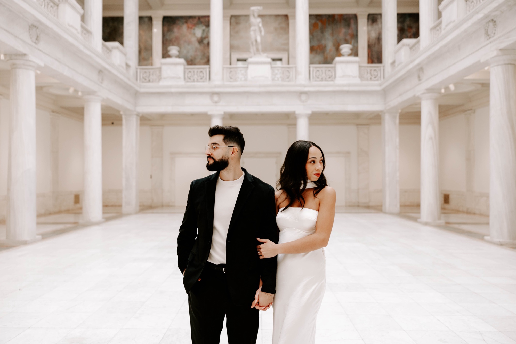 Carnegie Museum of Art Engagement Photoshoot