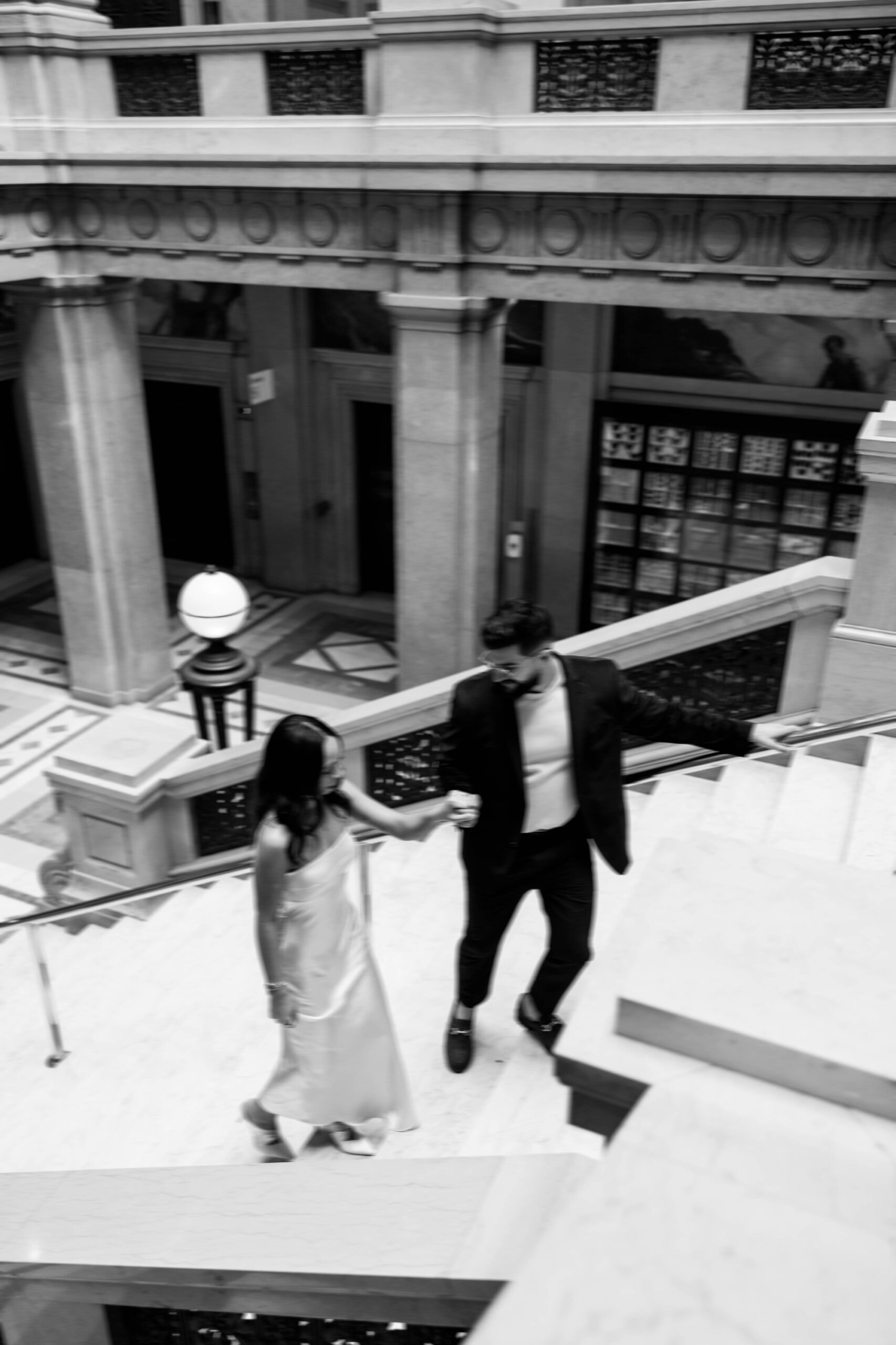 museum engagement session