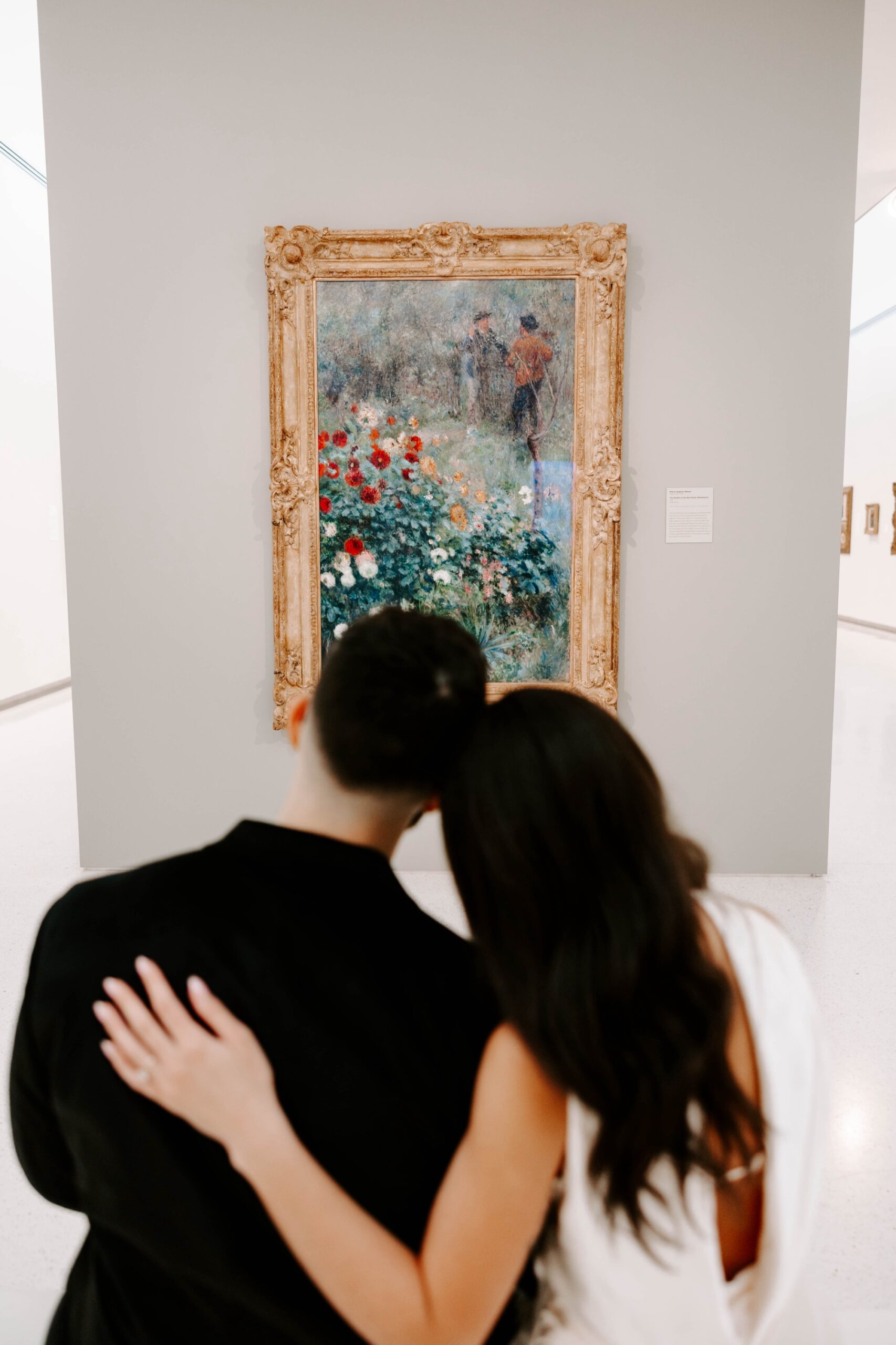 creative fine art engagement photos