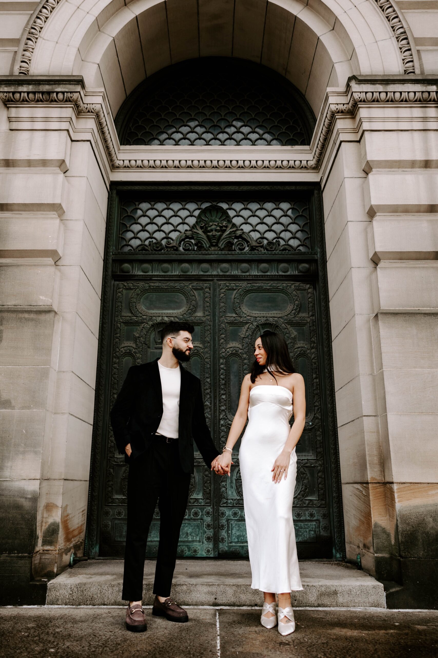 creative fine art engagement photos