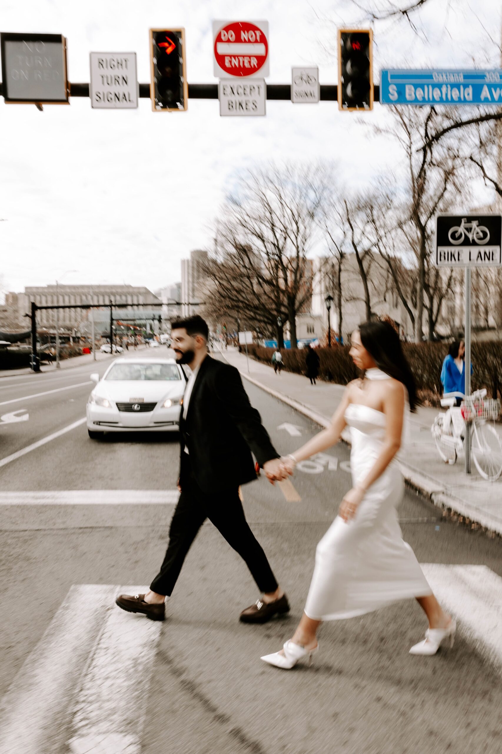 museum engagement session