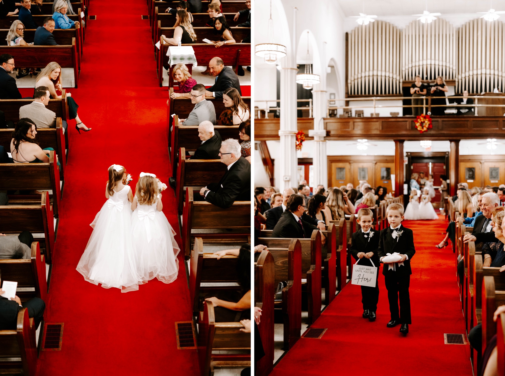St Peter's Catholic Church wedding