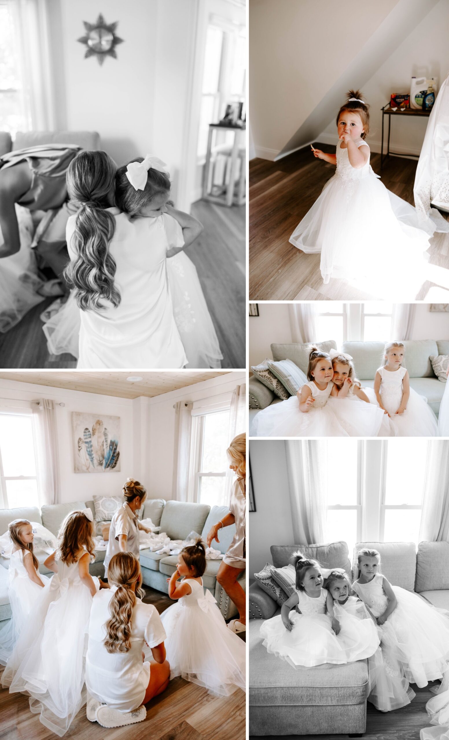 bride getting ready photos