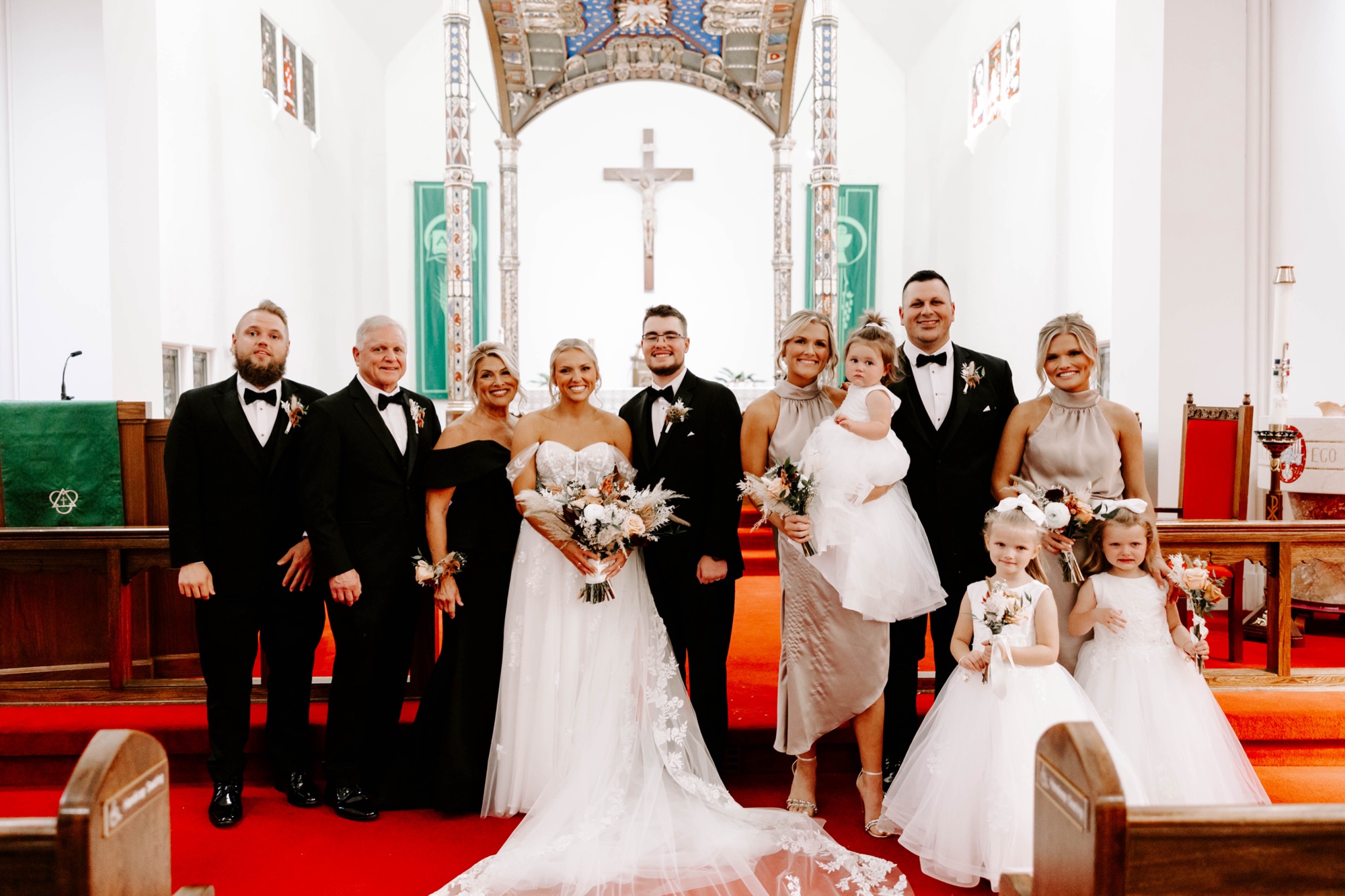 group photos for wedding