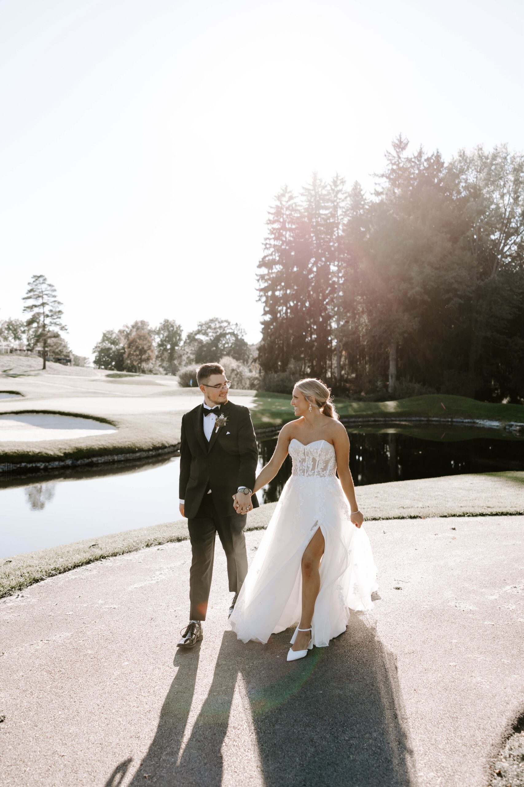 editorial wedding portraits