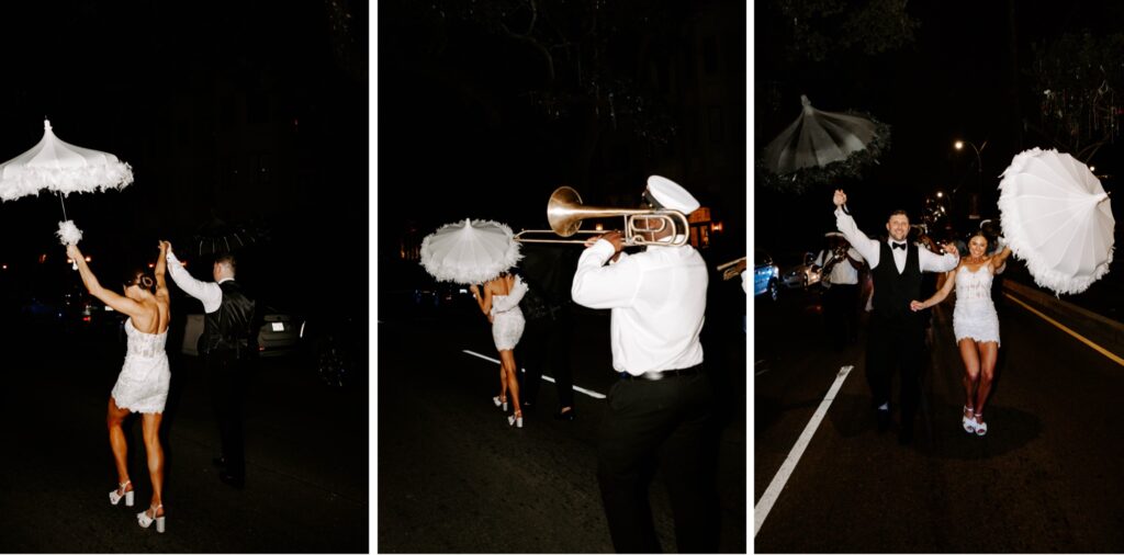 New Orleans brass band for wedding