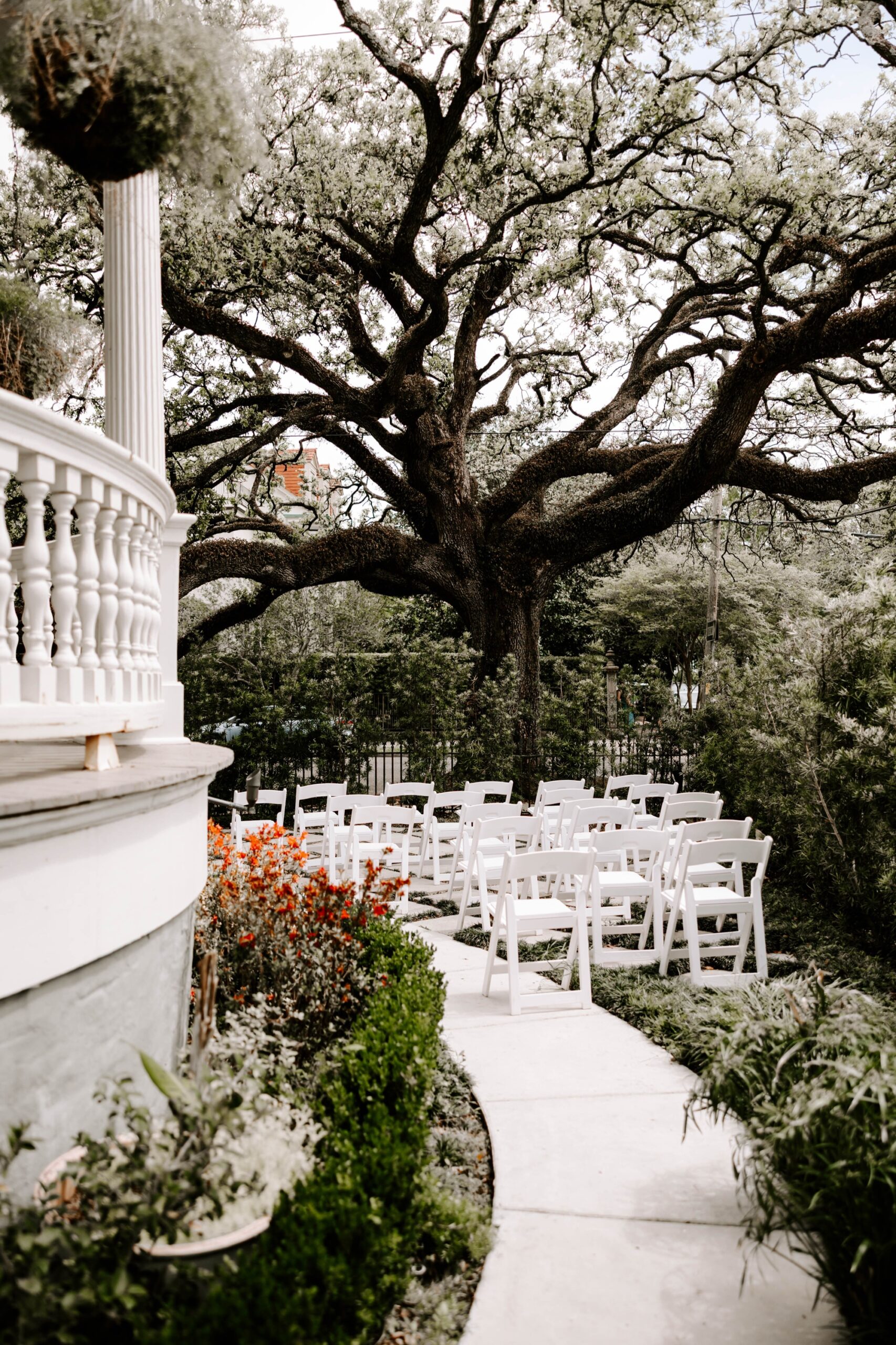 garden party wedding Louisiana