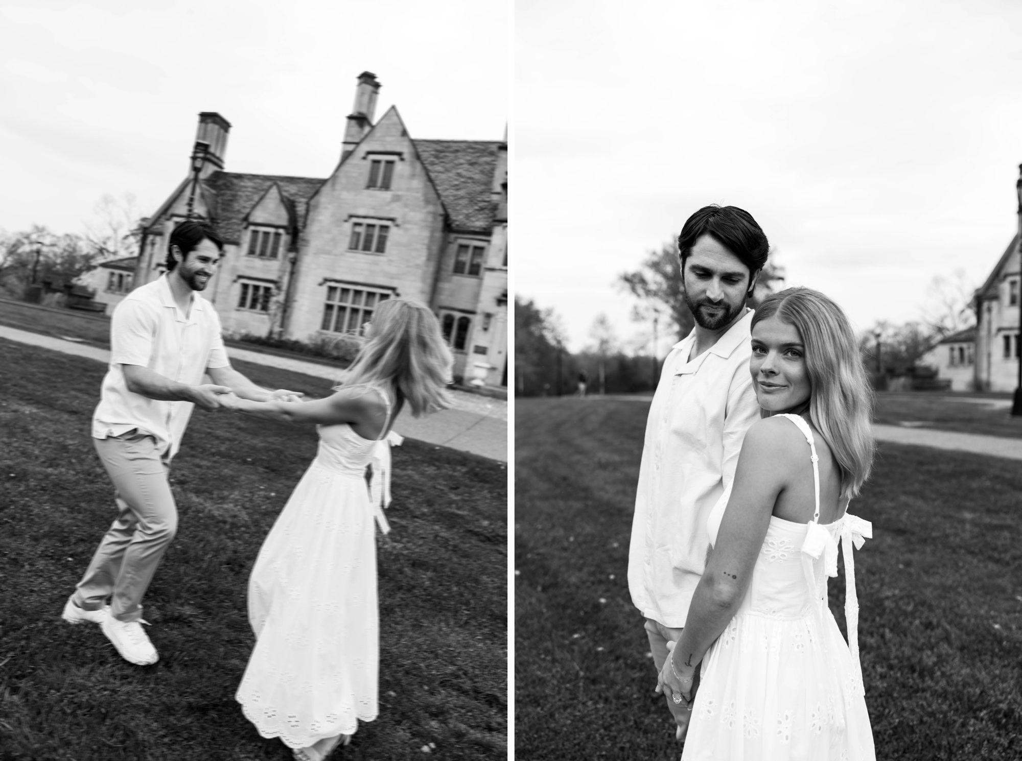 Hartwood Acres Mansion and Garden engagement photos