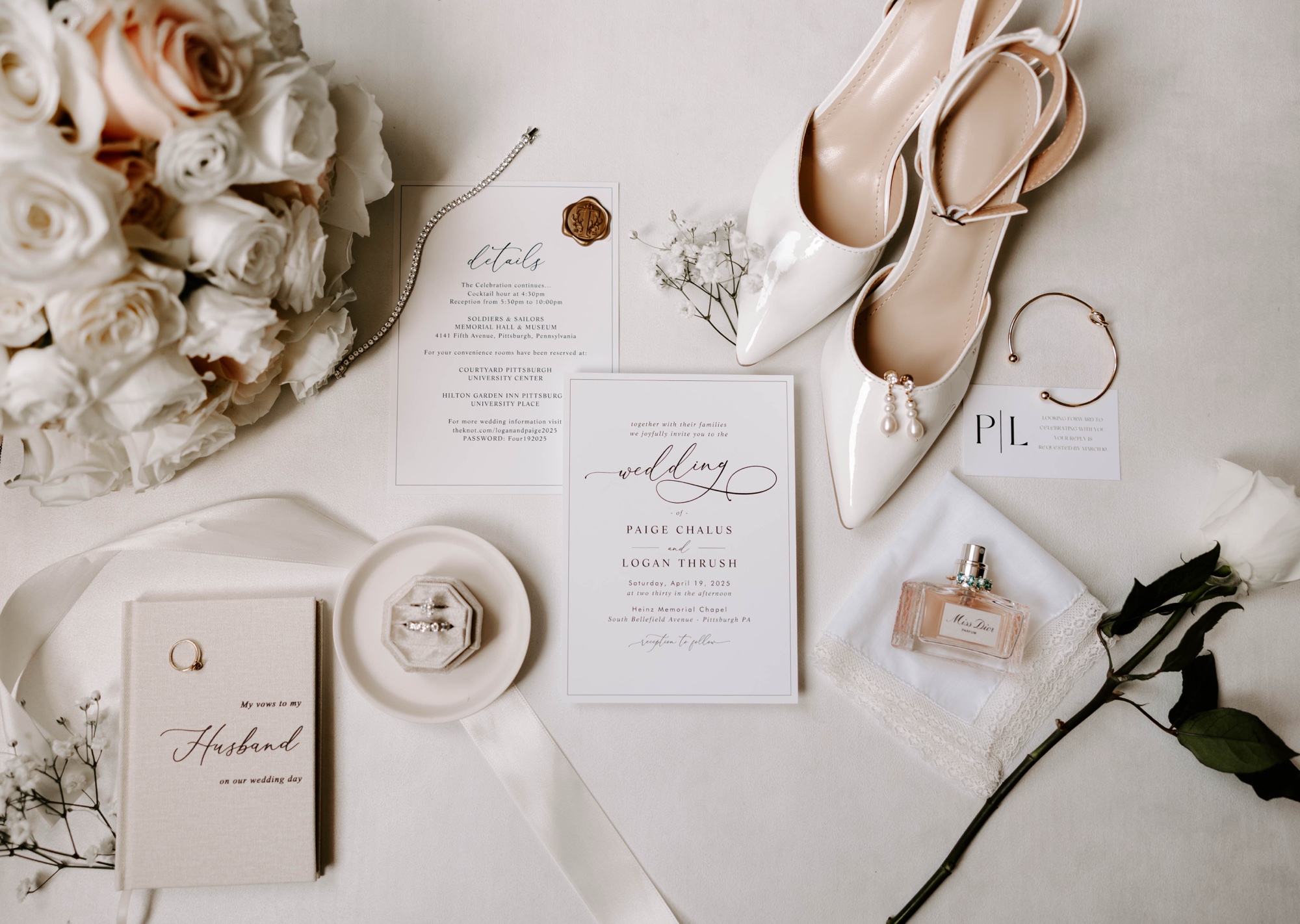 black and white traditional wedding