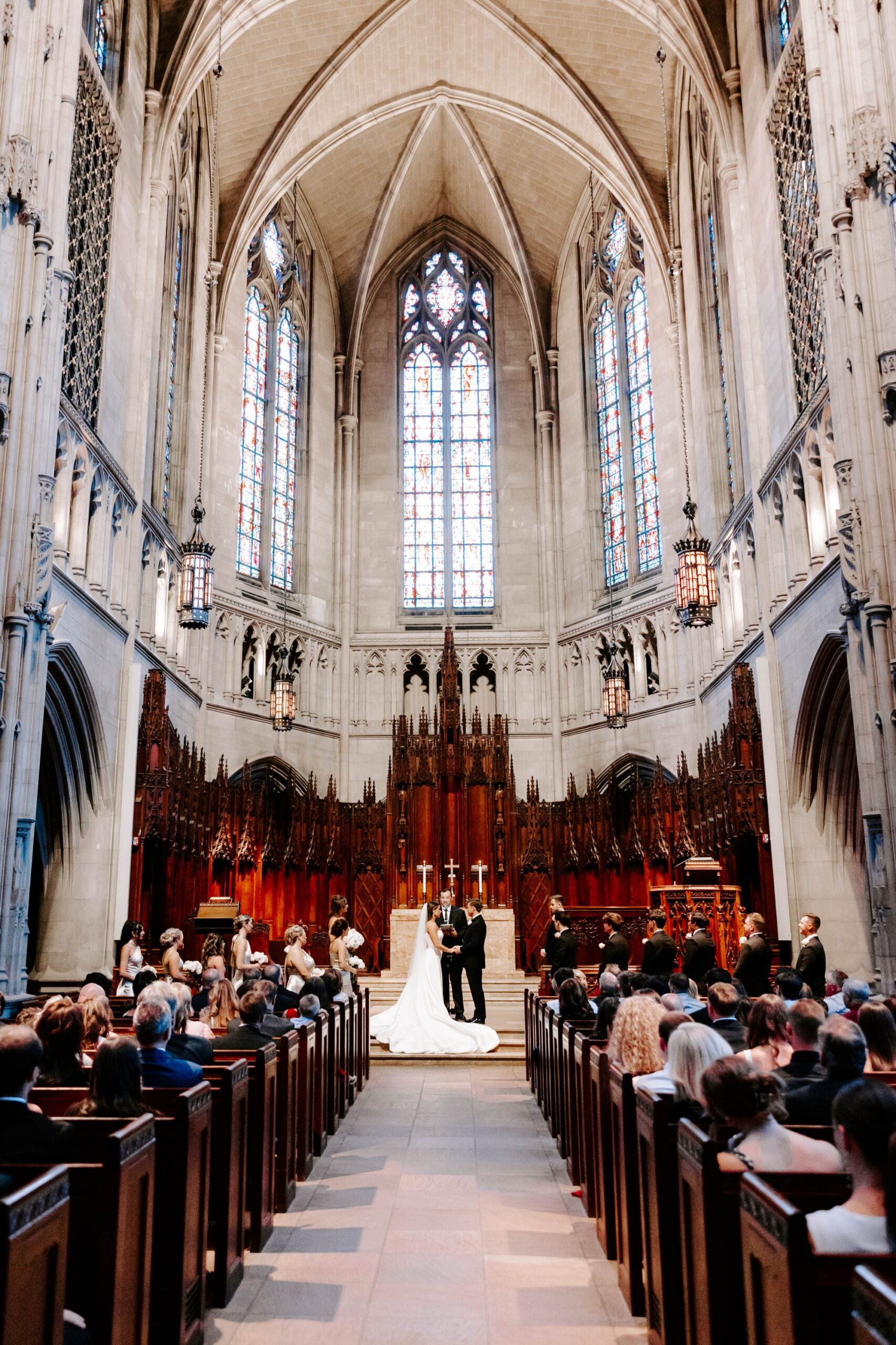 Heinz Chapel wedding Pittsburgh