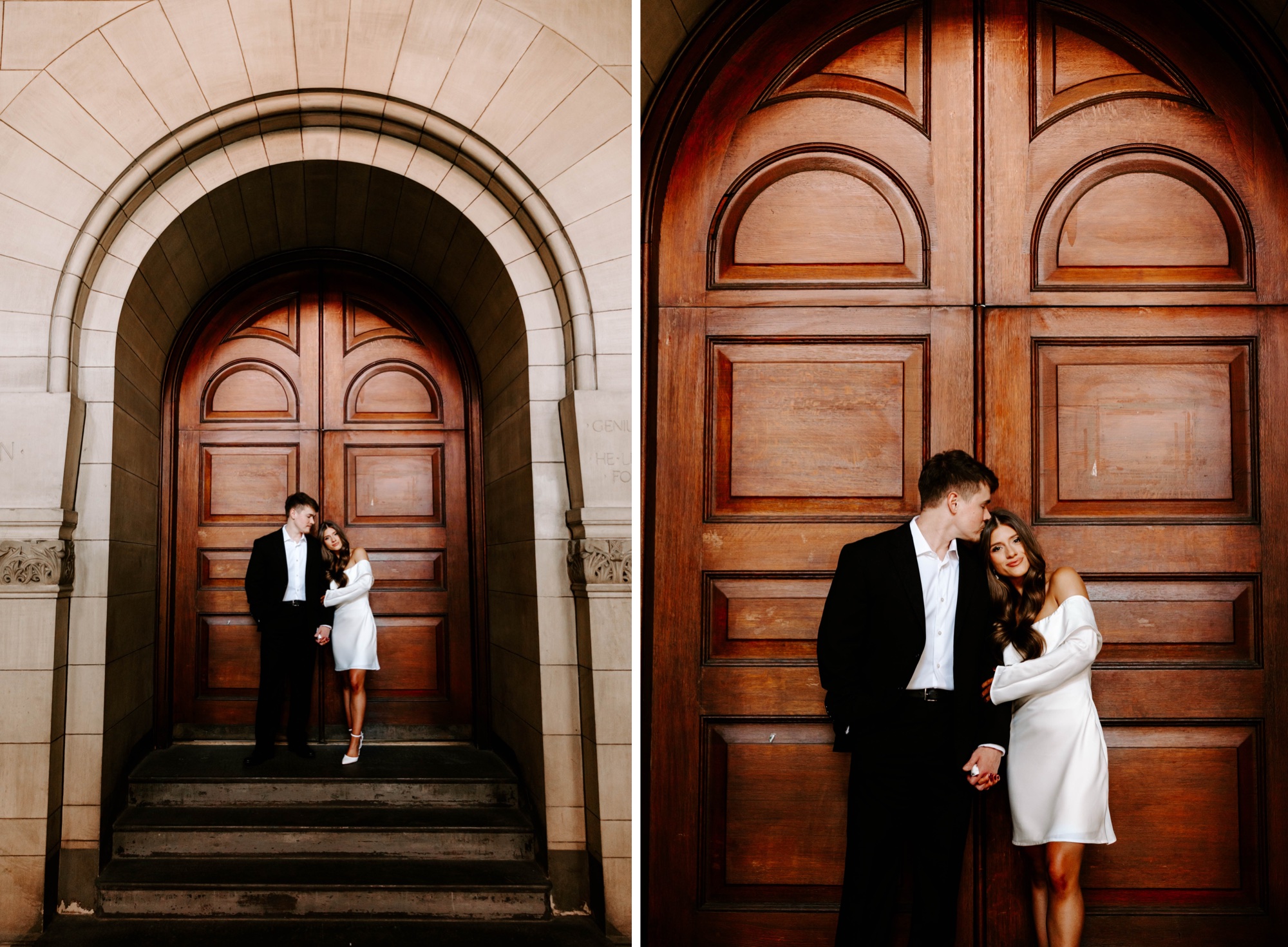 high fashion editorial engagement photos