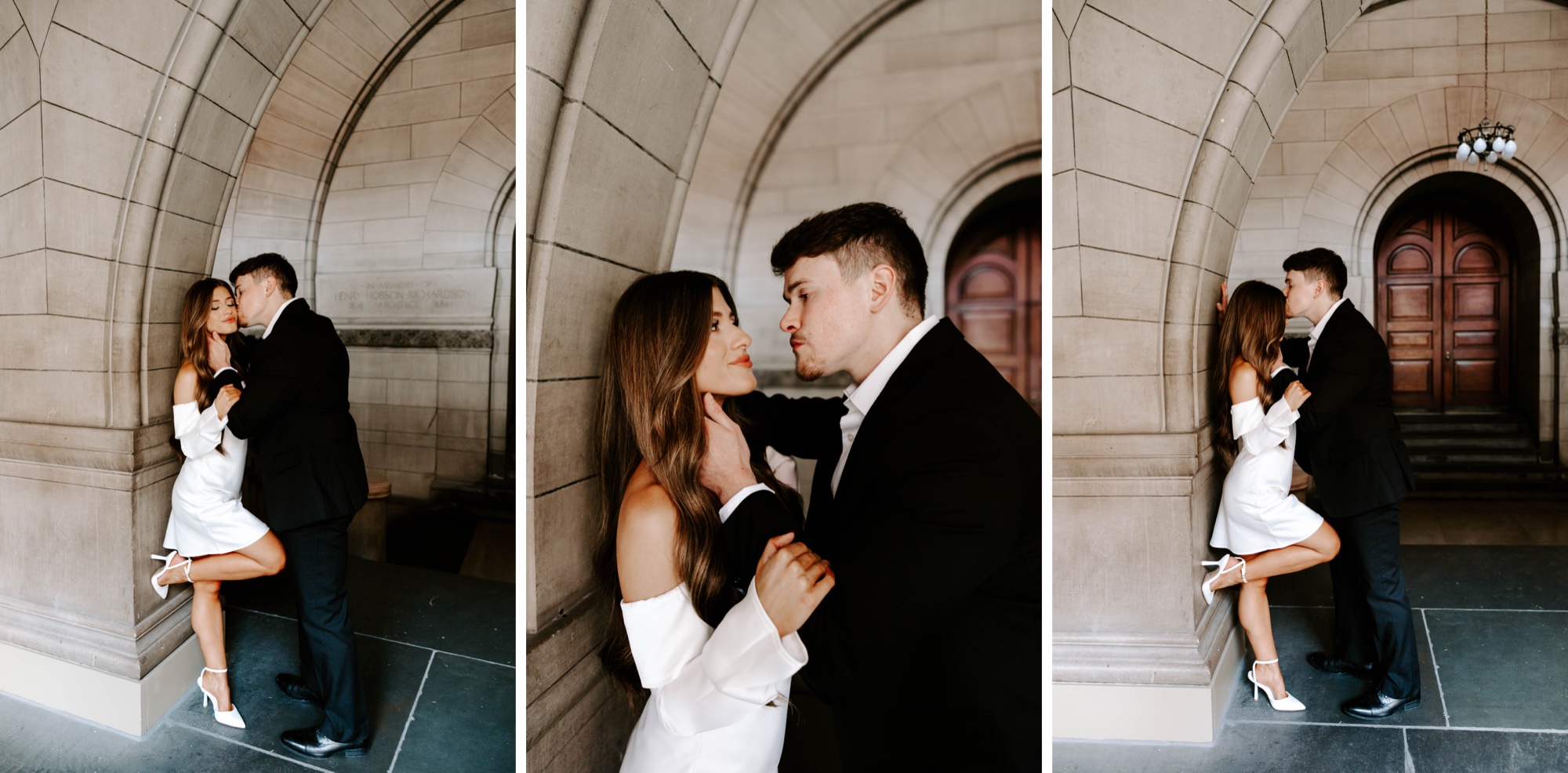 high fashion editorial engagement photos