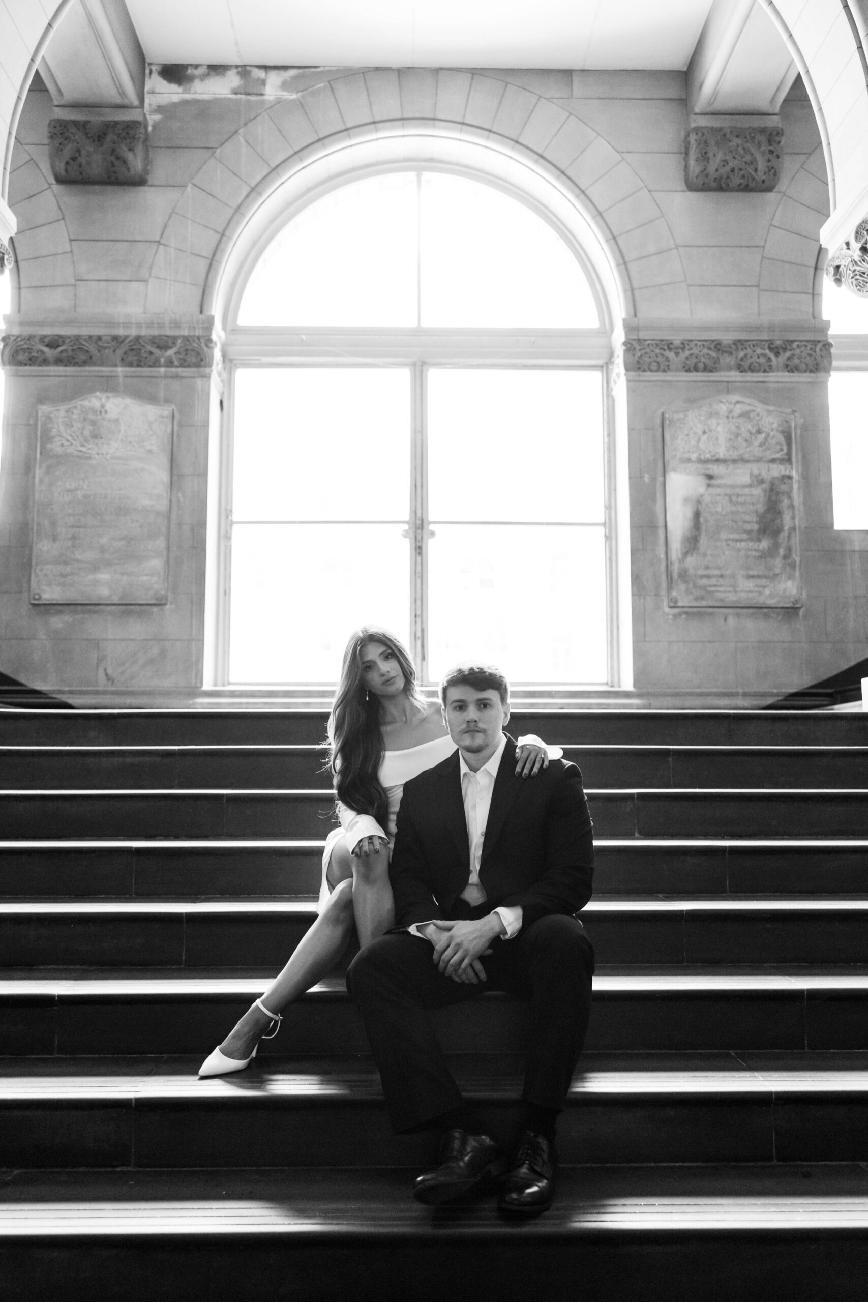 high fashion editorial engagement photos