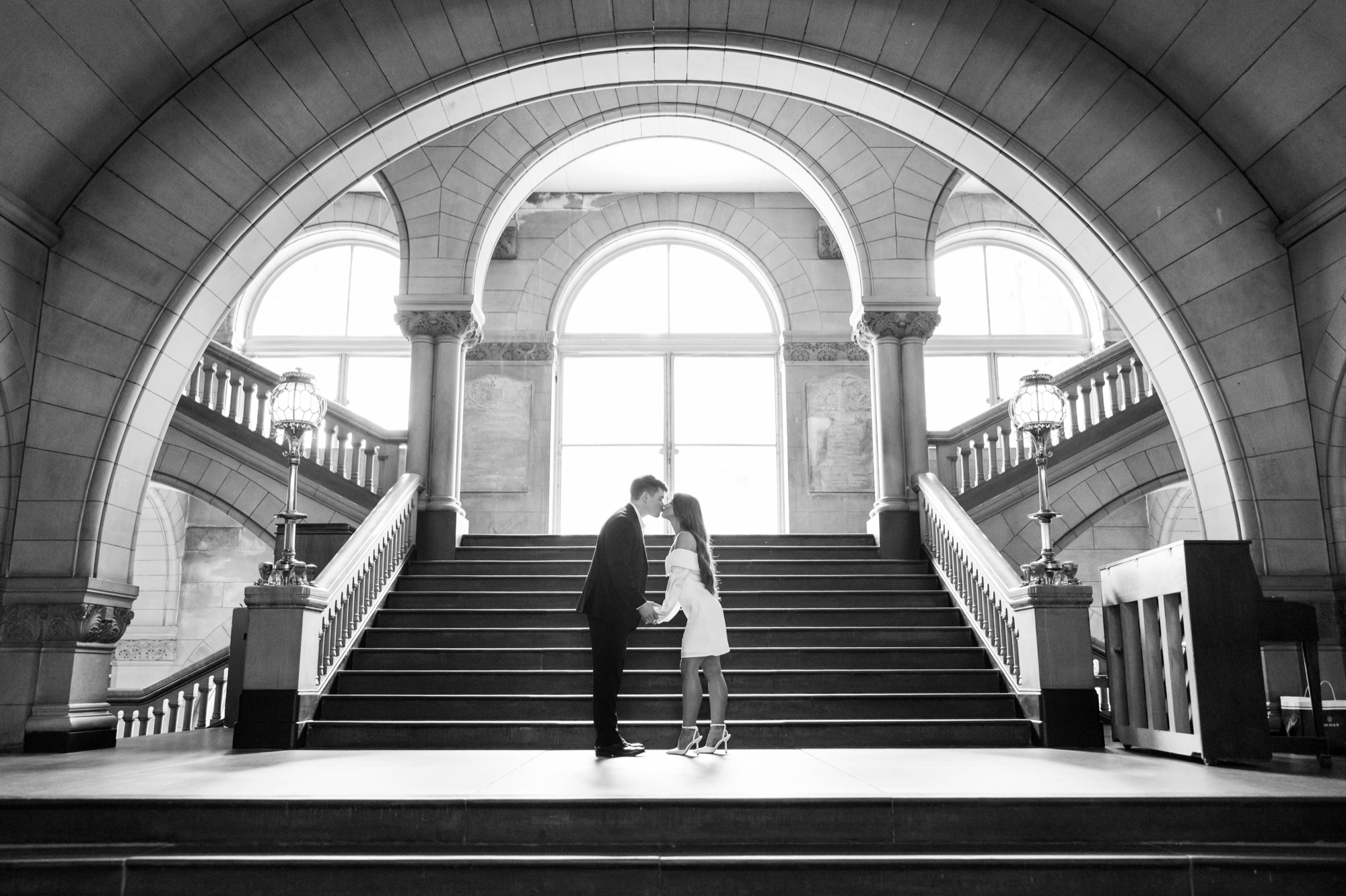 high fashion editorial engagement photos