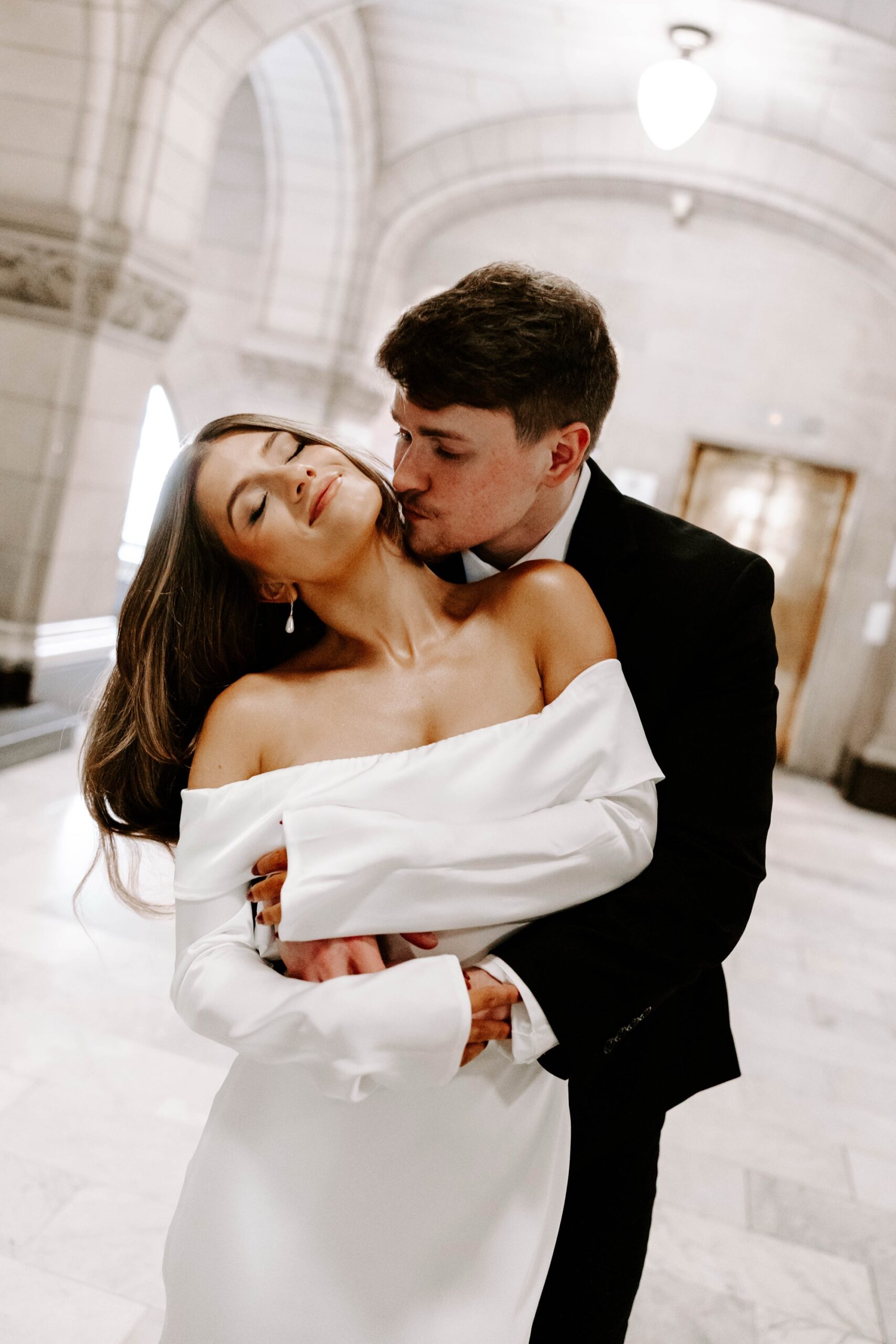 high fashion editorial engagement photos