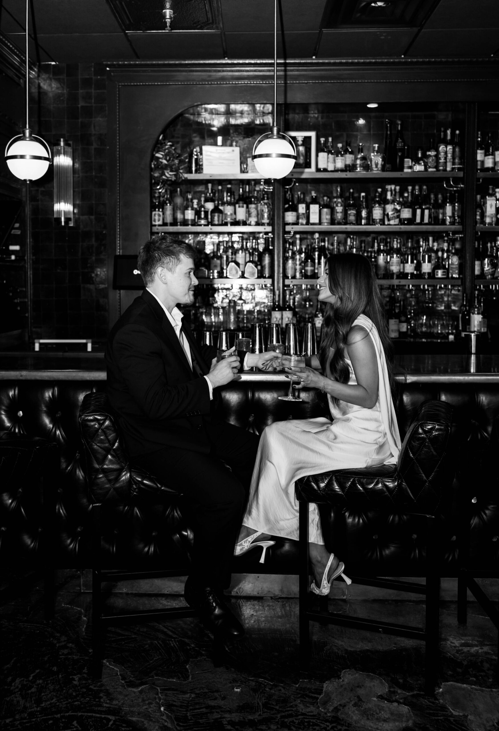 rachel wehan photography; edgy couples editorial photography for engagement photos