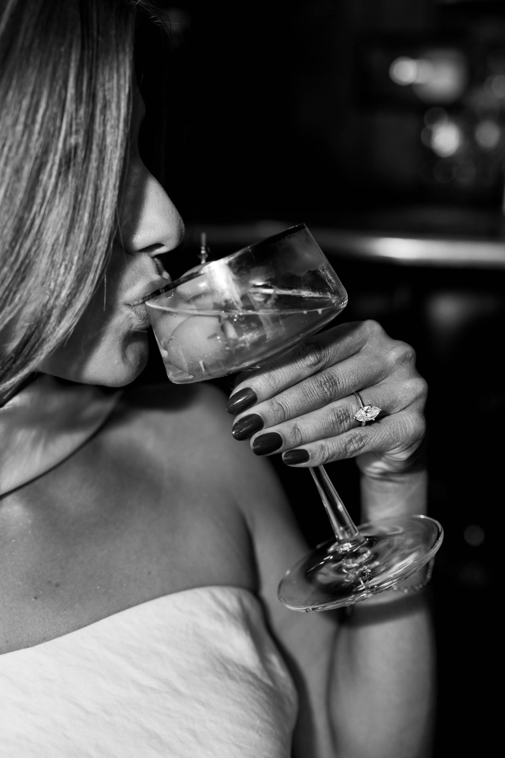 rachel wehan photography; edgy couples editorial photography for engagement photos