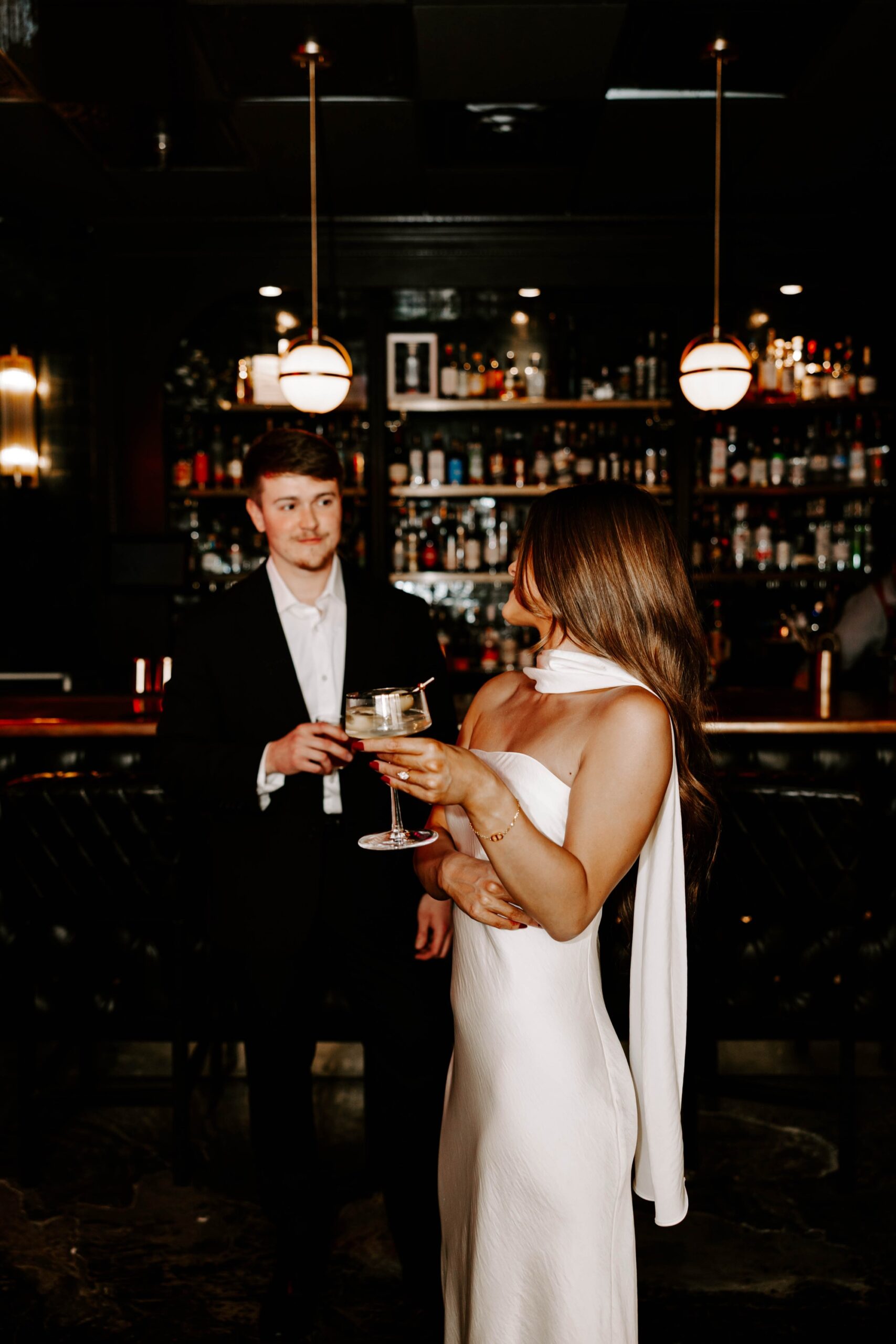 rachel wehan photography; edgy couples editorial photography for engagement photos