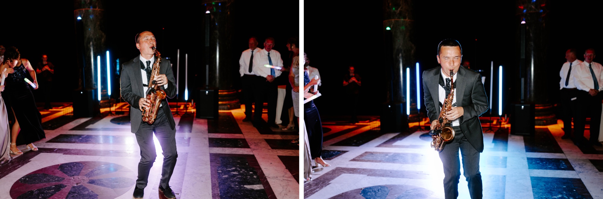 pittsburgh saxaphone player for weddings; wedding jazz band; the young saxaphone player